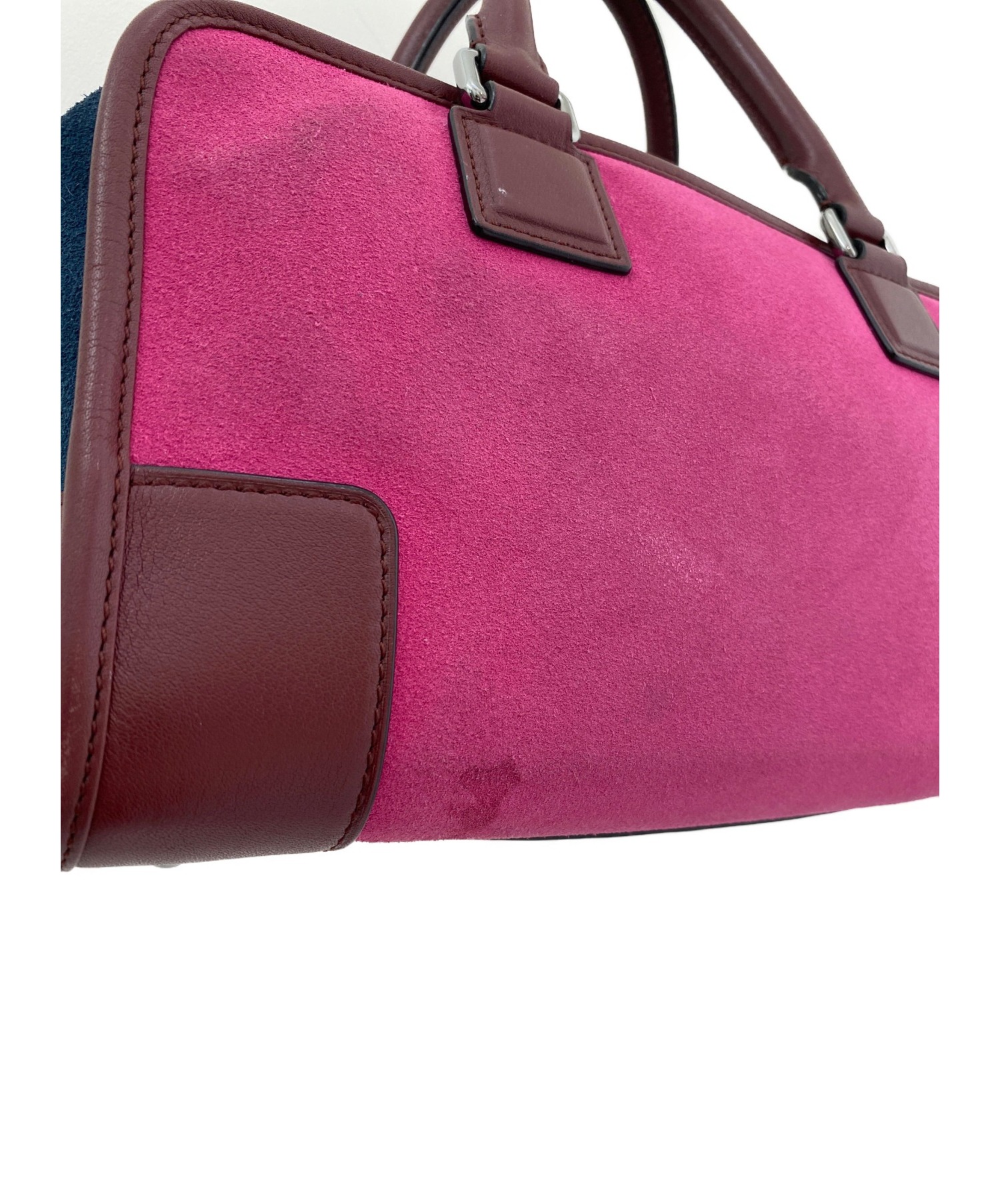 LOEWE ロエベ アマソナ28 トリコロール ピンク ハンドバッグ 牛革 楽天市場】【バッグ】LOEWE ロエベ アマソナ28 トリコロール ミニ