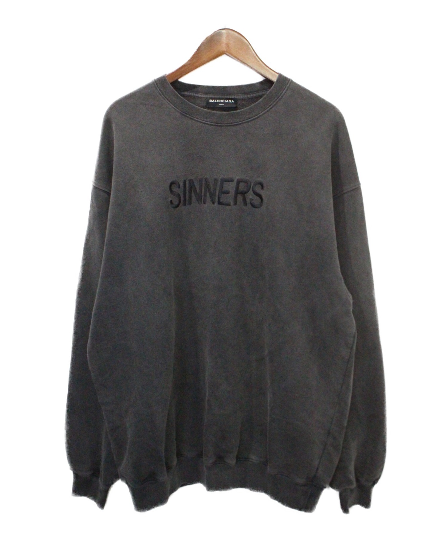 中古・古着通販】BALENCIAGA (バレンシアガ) スウェット グレー サイズ 