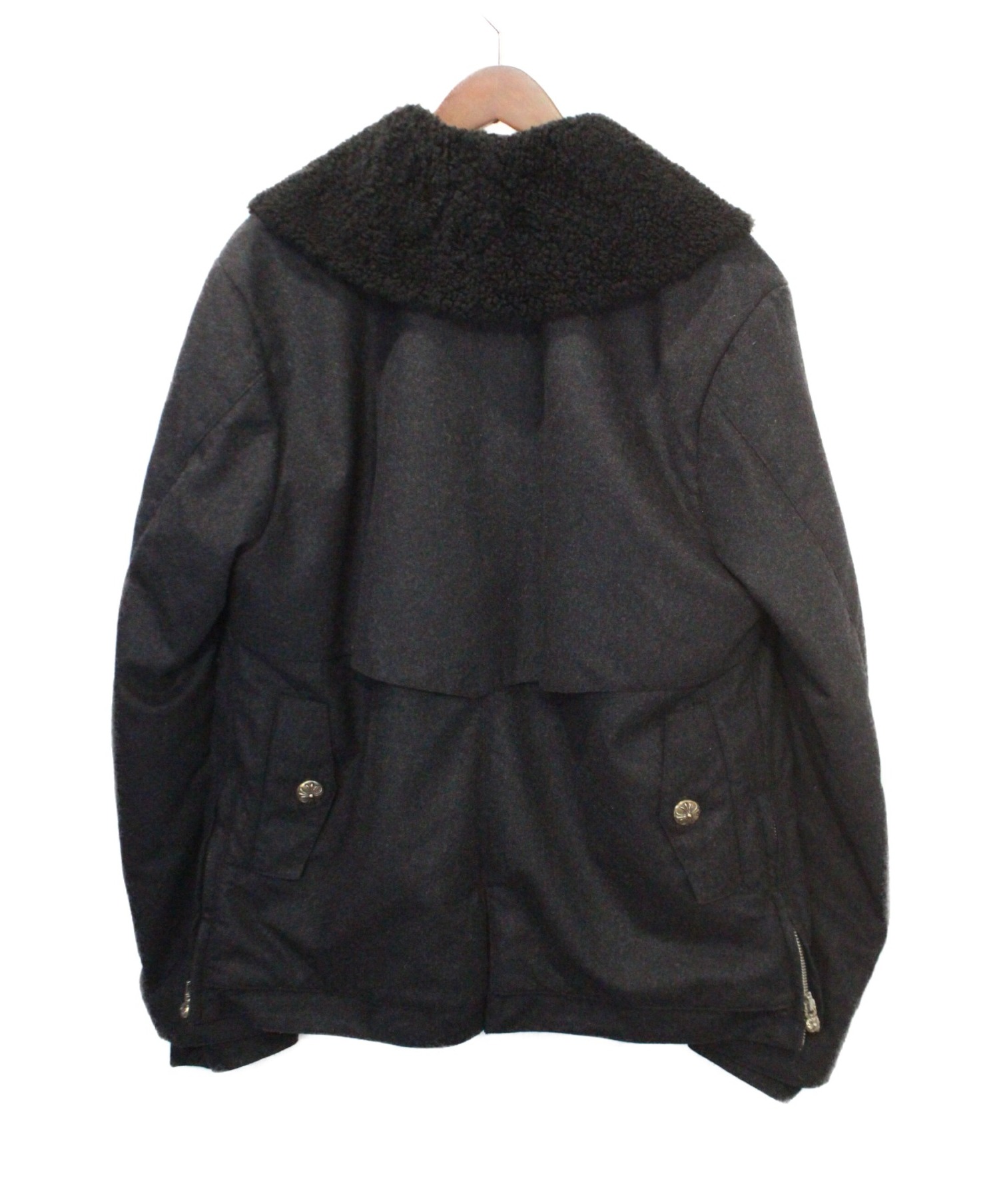 中古・古着通販】CHROME HEARTS (クロムハーツ) ボアジャケット 
