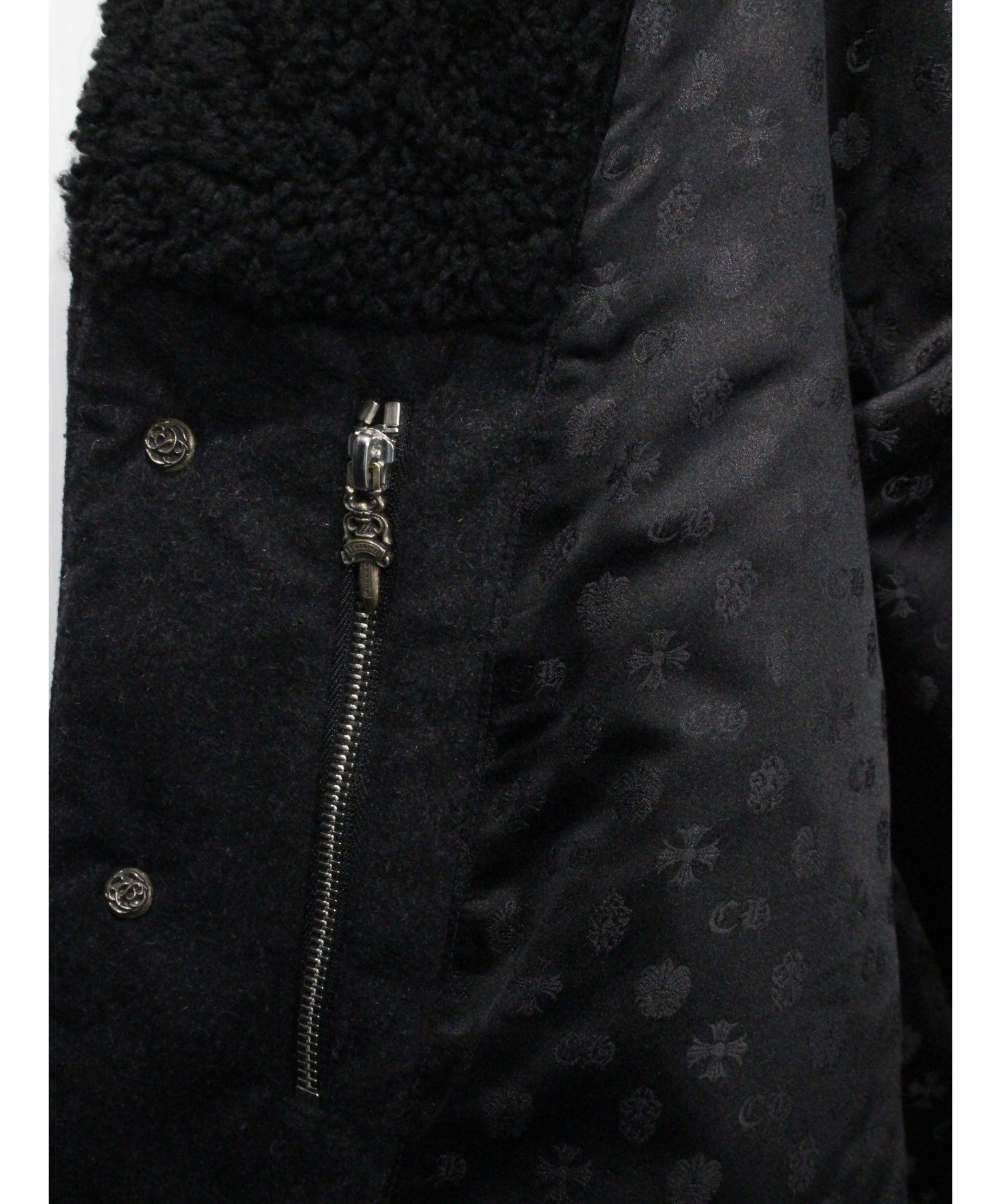 中古・古着通販】CHROME HEARTS (クロムハーツ) ボアジャケット 