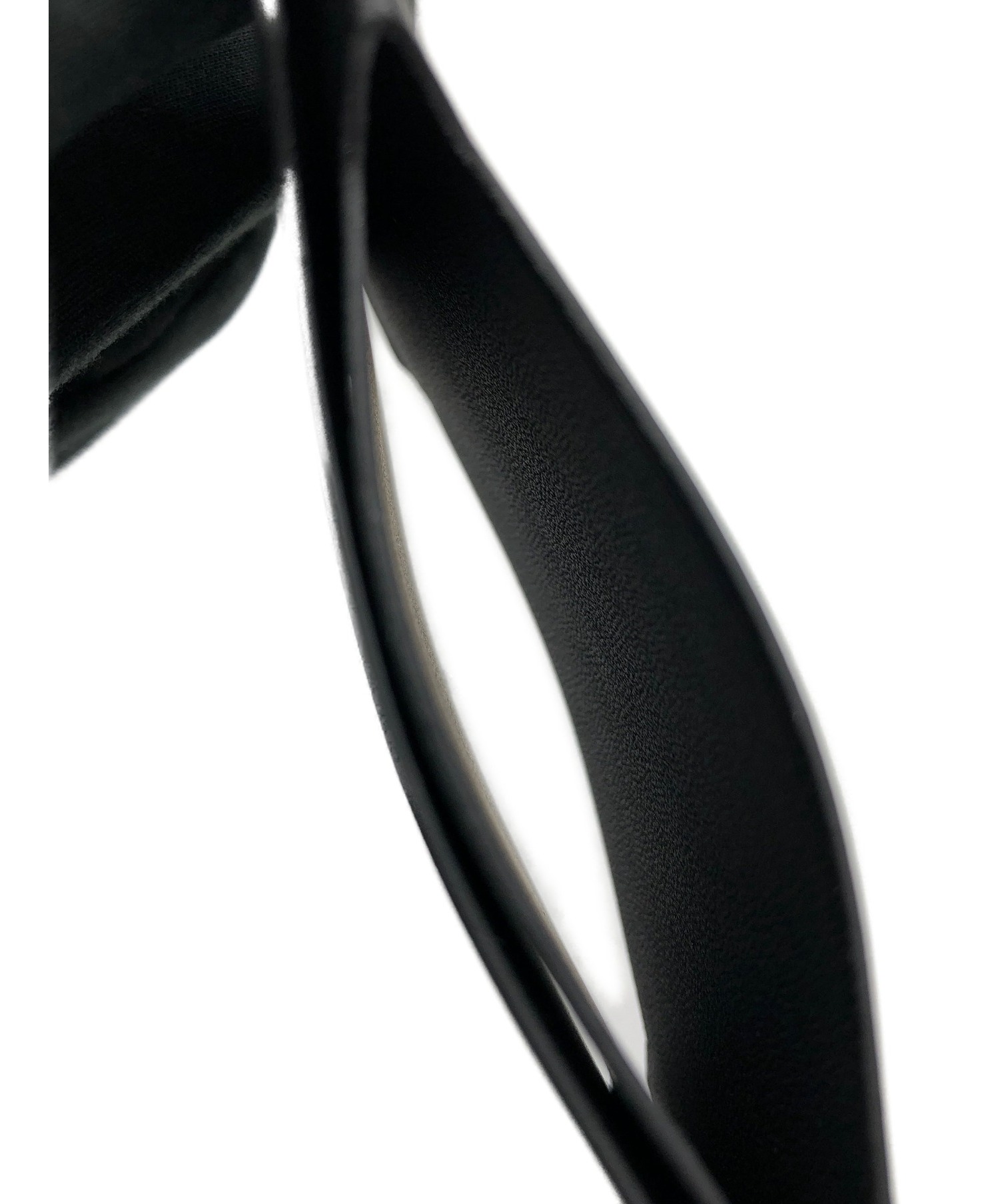 中古・古着通販】HERMES (エルメス) マンハッタン ブラック サイズ