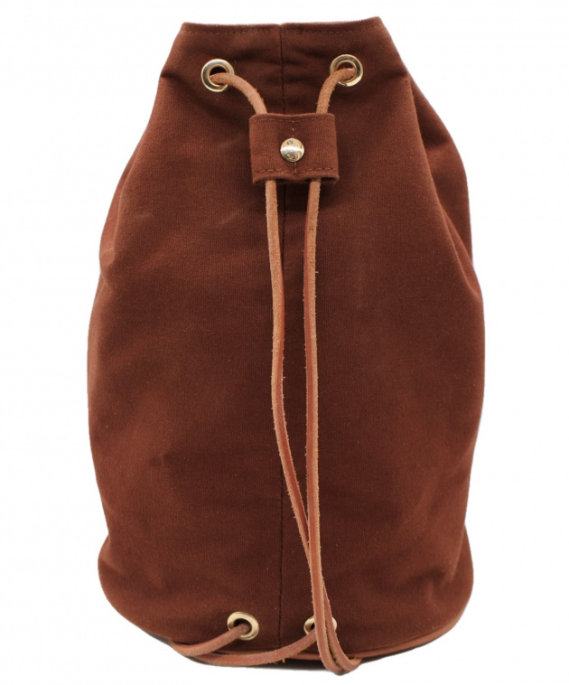 HERMES エルメス　ポロションミミル　巾着　バッグ　ブラウン　ヴィンテージ 楽天市場】HERMES ポロションミミル キャンバス ブラウン系