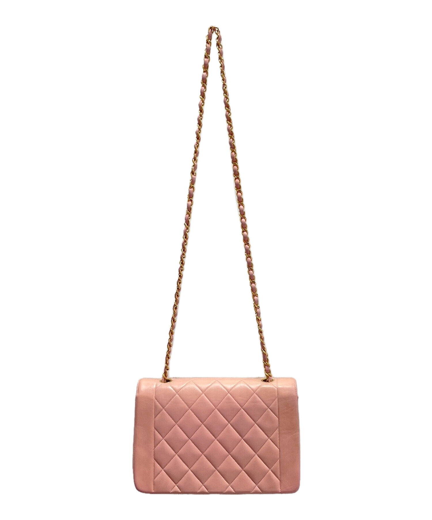 専用　シャネル　マトラッセ　ダイアナフラップ　ヴィンテージシャネル　25cm 中古・古着通販】CHANEL (シャネル) ダイアナフラップマトラッセ22