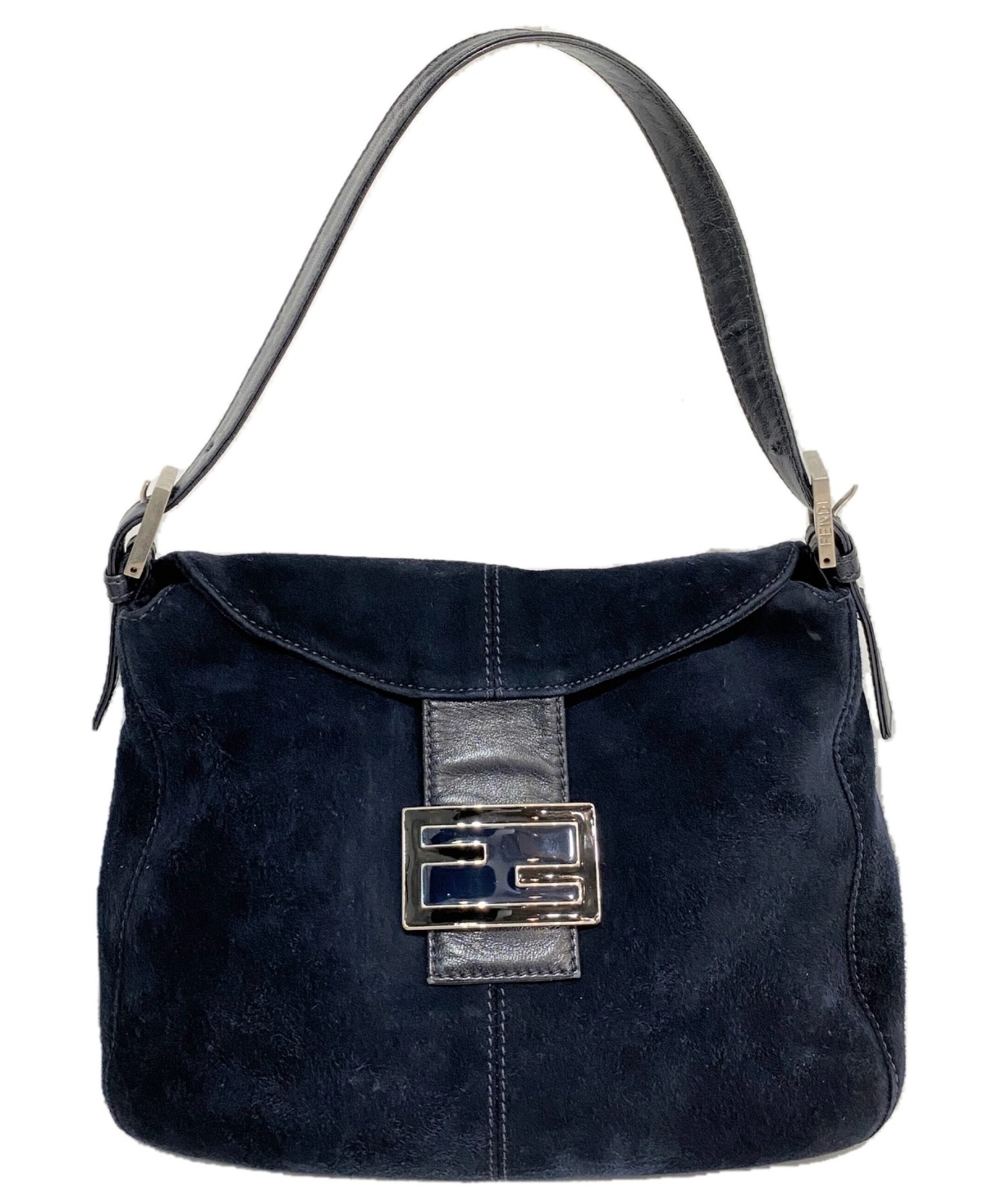 中古・古着通販】FENDI (フェンディ) マンマバケット ネイビー サイズ 