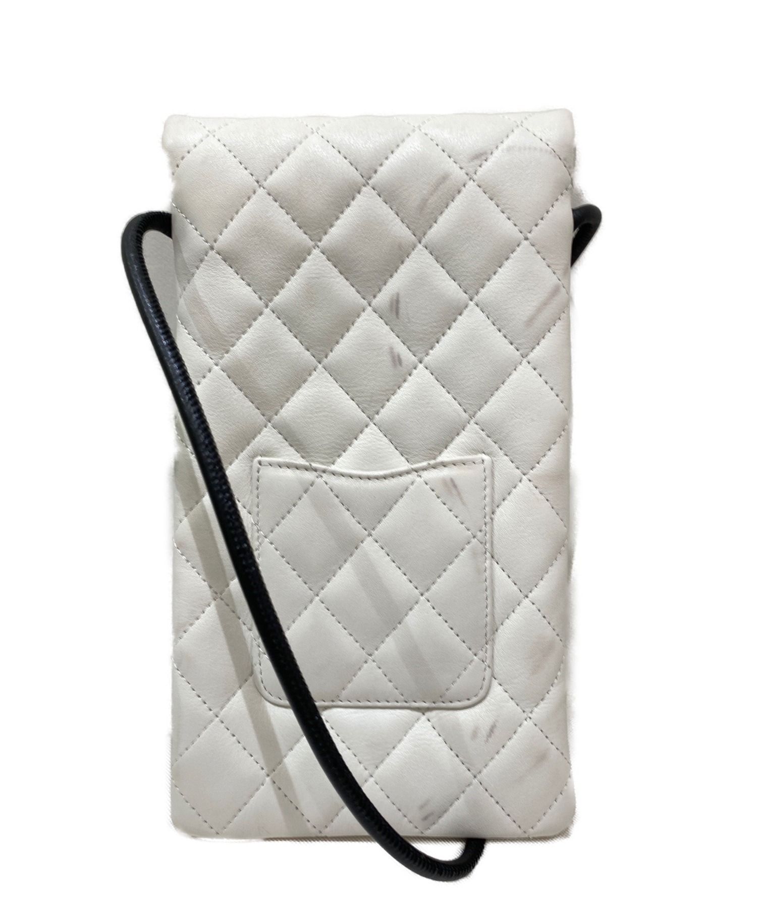 中古・古着通販】CHANEL (シャネル) カンボンラインショルダーバッグ