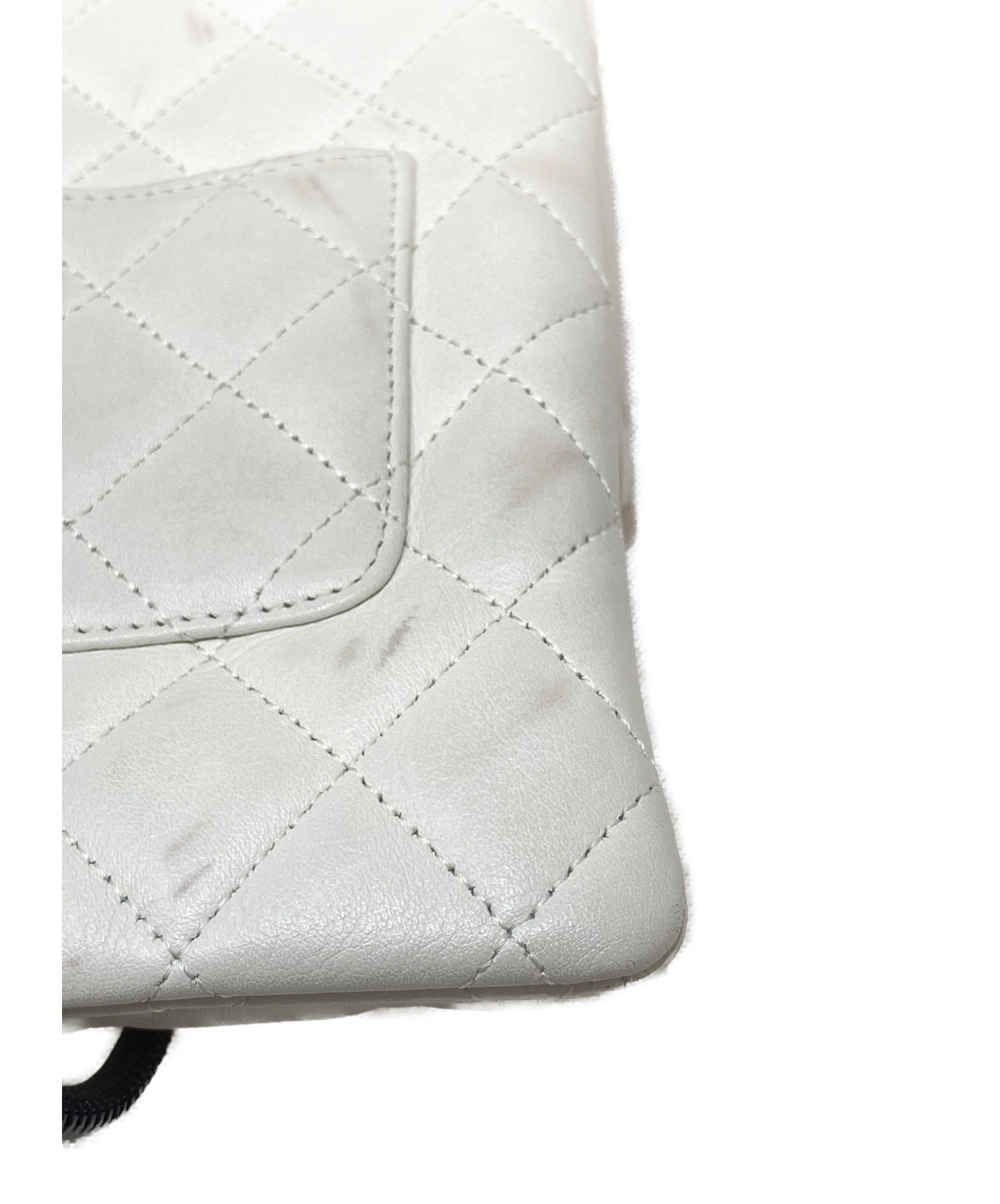 中古・古着通販】CHANEL (シャネル) カンボンラインショルダー 中古・古着通販】CHANEL (シャネル) カンボンラインショルダー