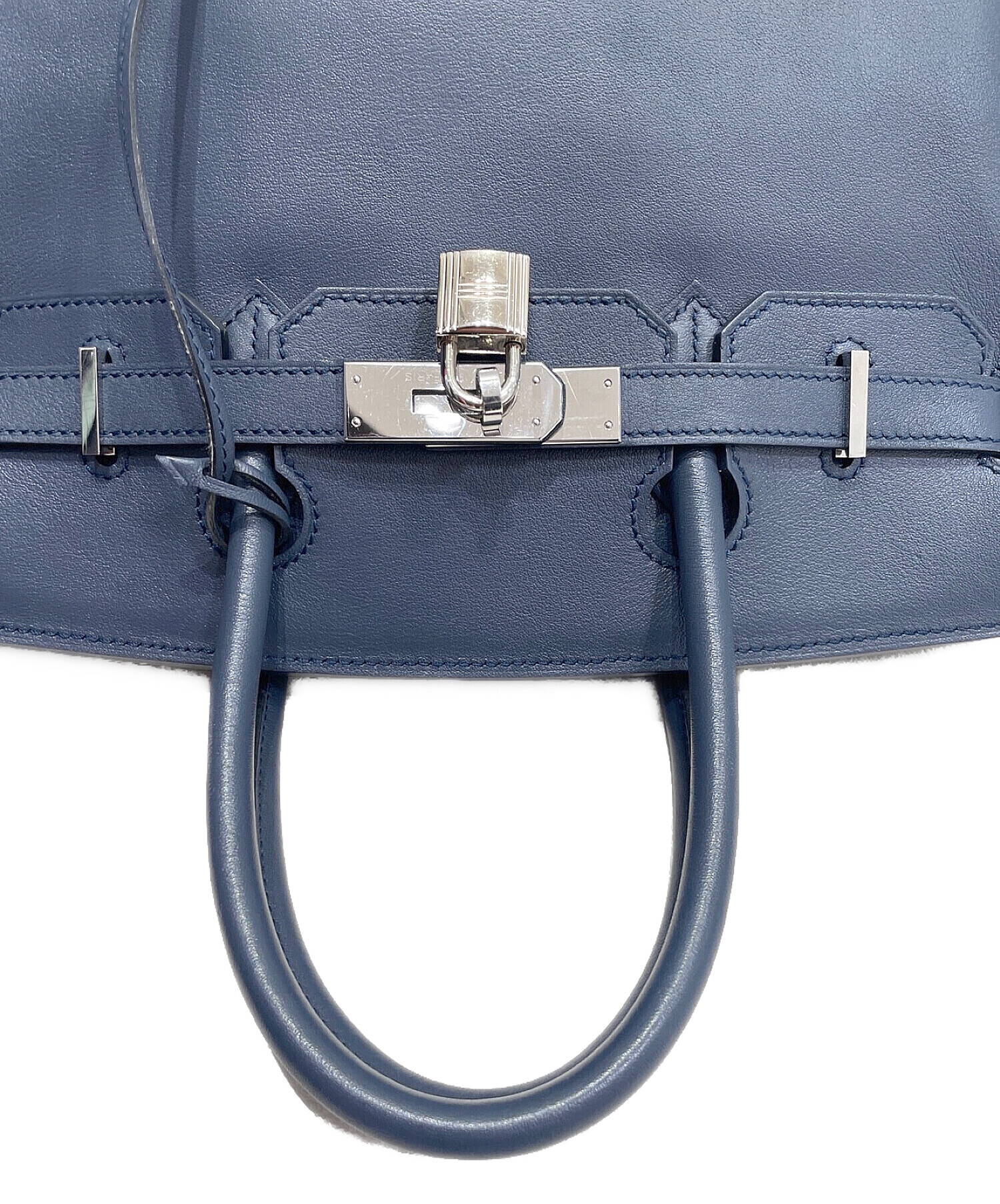 中古・古着通販】HERMES (エルメス) バーキン30 ブルーニュイ サイズ 