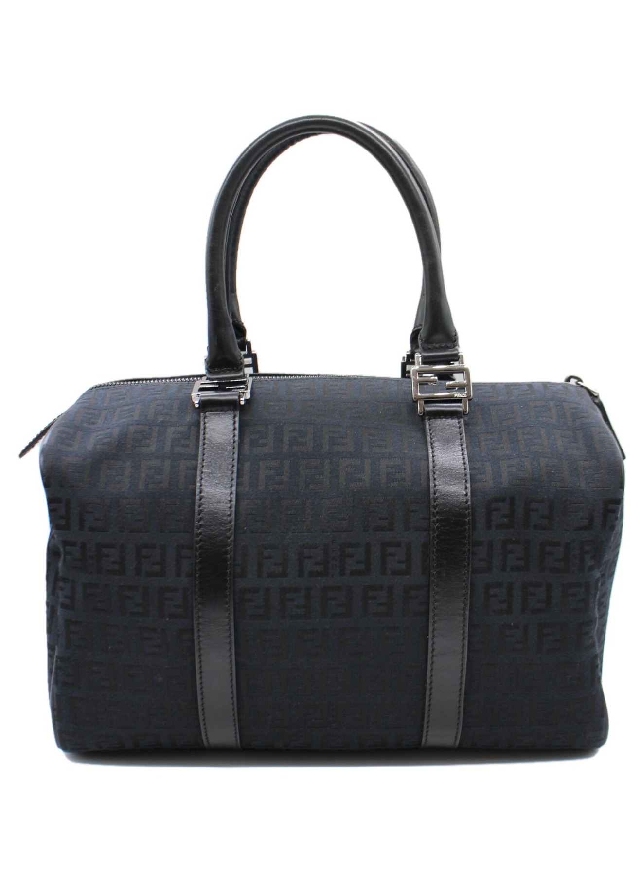 中古・古着通販】FENDI (フェンディ) ズッキーノ ミニボストンバッグ 