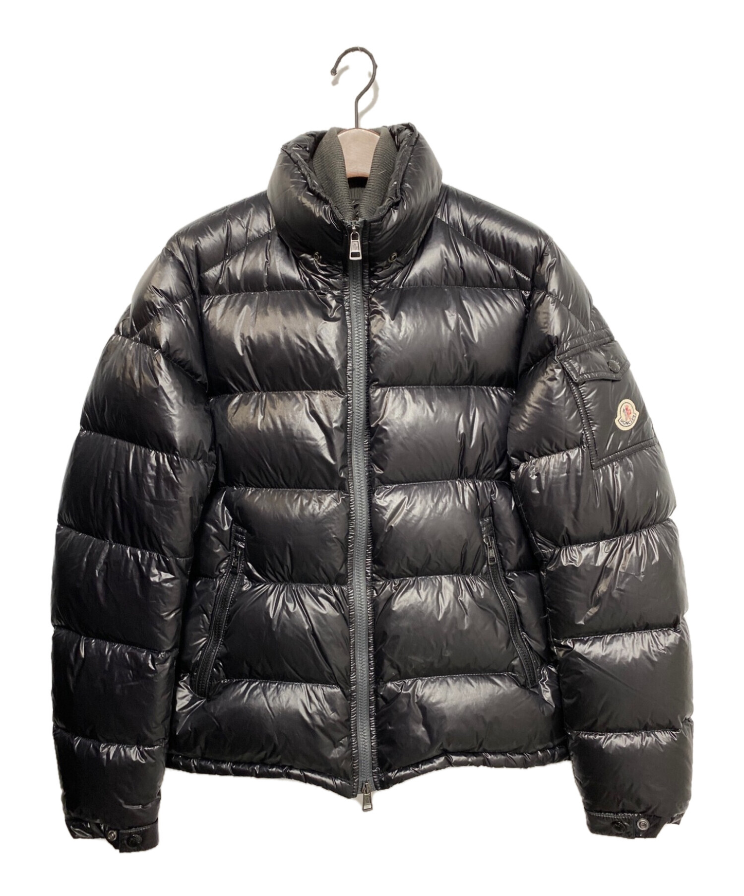 中古・古着通販】MONCLER (モンクレール) ダウンジャケット ブラック
