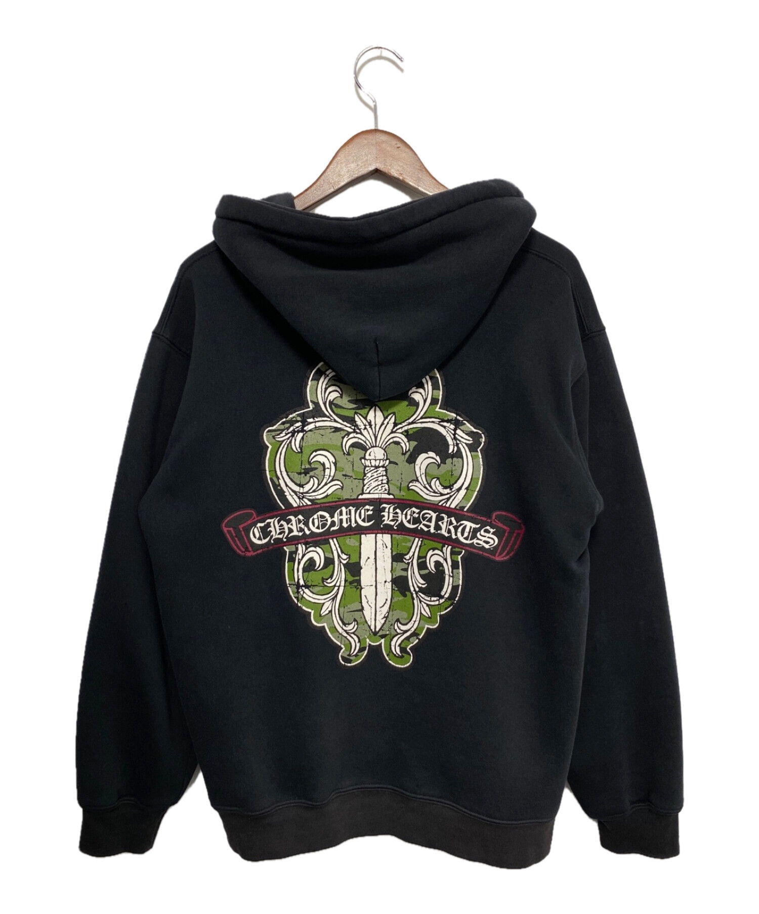 中古・古着通販】CHROME HEARTS (クロムハーツ) ジップパーカー サイズ