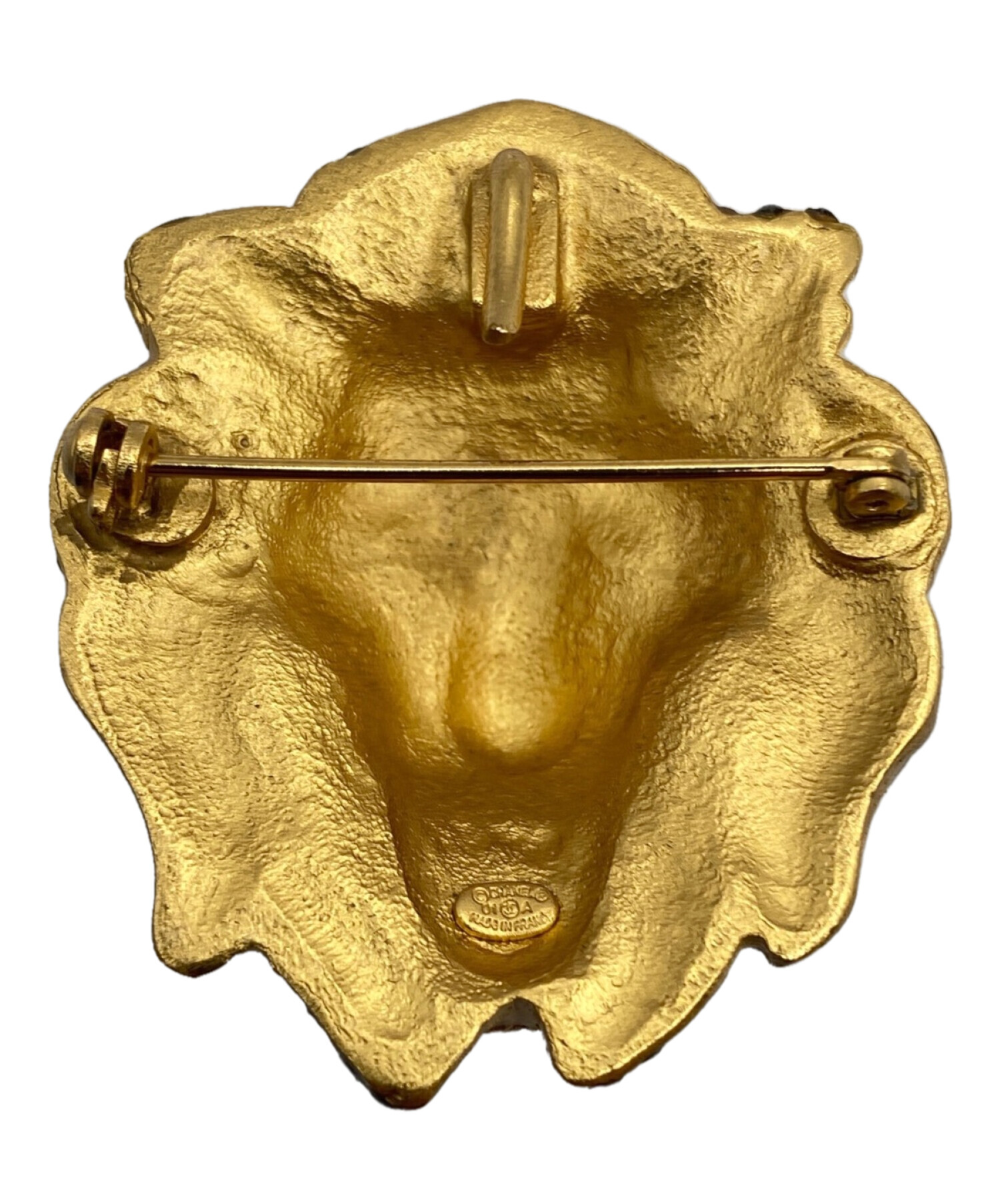 中古・古着通販】CHANEL (シャネル) ライオンココマークブローチ