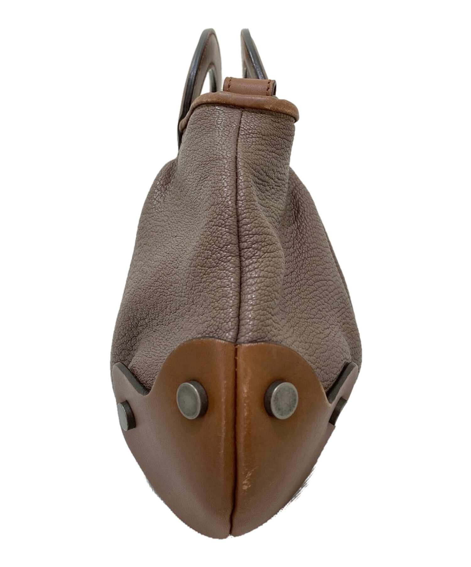 中古・古着通販】MARNI (マルニ) バルーンバッグ ブラウン 中古・古着通販】MARNI (マルニ) バルーンバッグ ブラウン