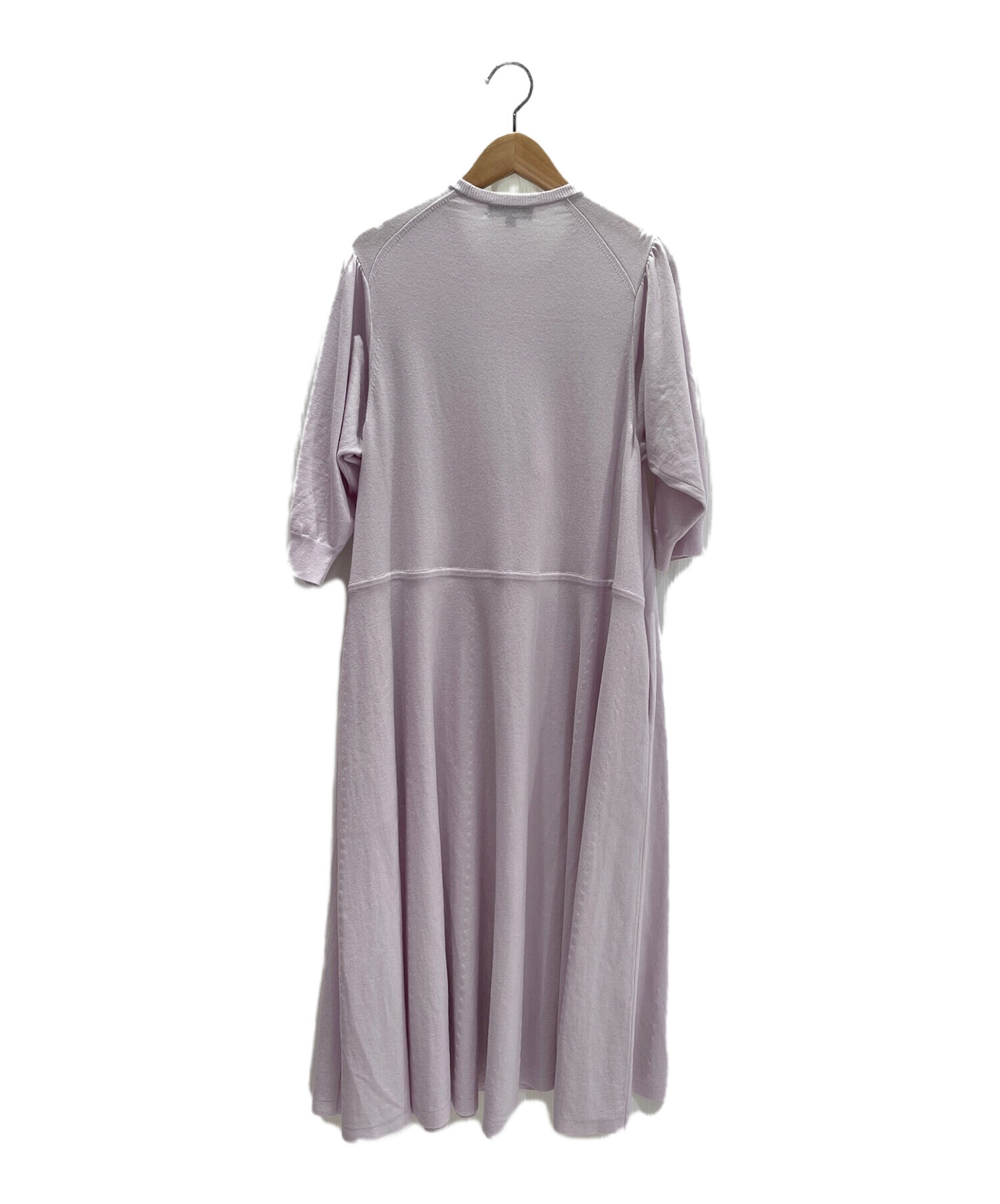 中古・古着通販】DRAWER (ドゥロワー) 18Gギャザースリーブニット