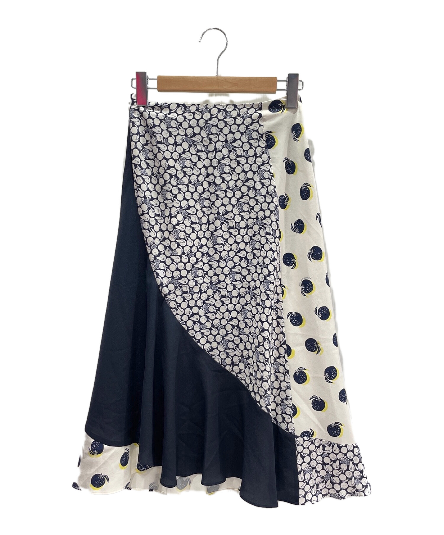 【ステラマッカートニー】変形プリーツ×フリルデザイン スカート 36 中古・古着通販】STELLA McCARTNEY (ステラマッカートニー) フルーツ柄