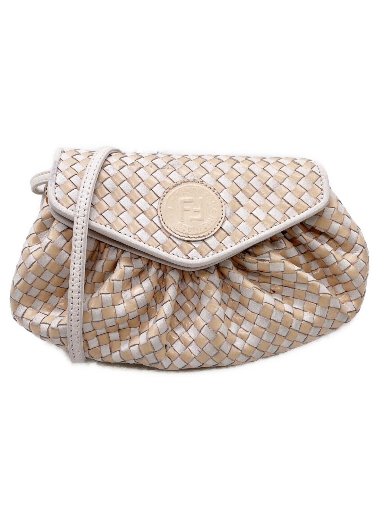 中古・古着通販】FENDI (フェンディ) ヴィンテージ編み込みショルダー 
