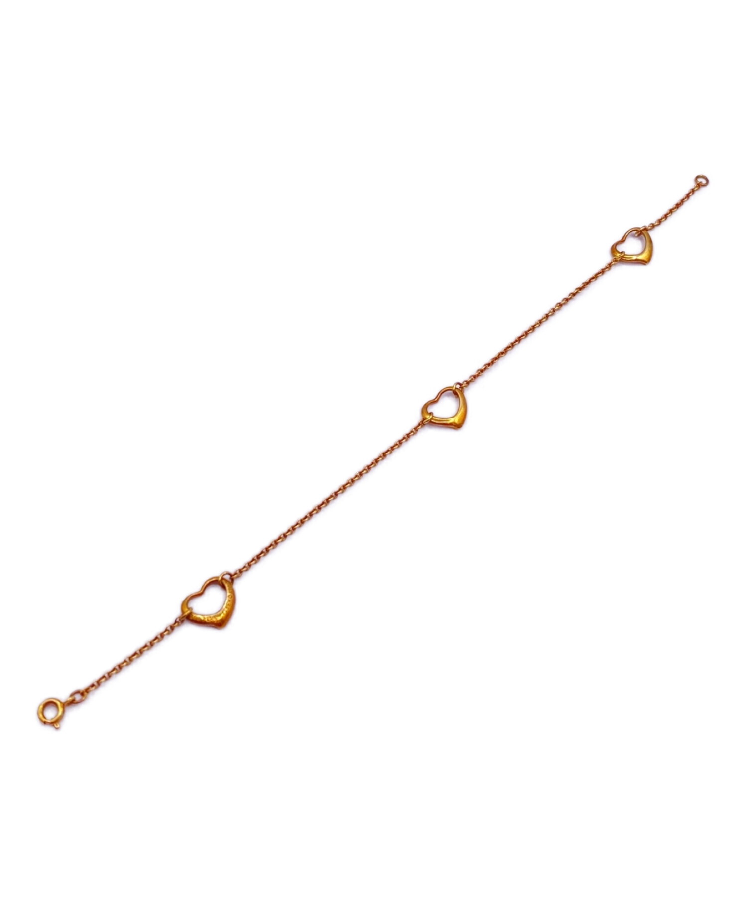中古・古着通販】TIFFANY & Co. (ティファニー) 3連オープンハート 