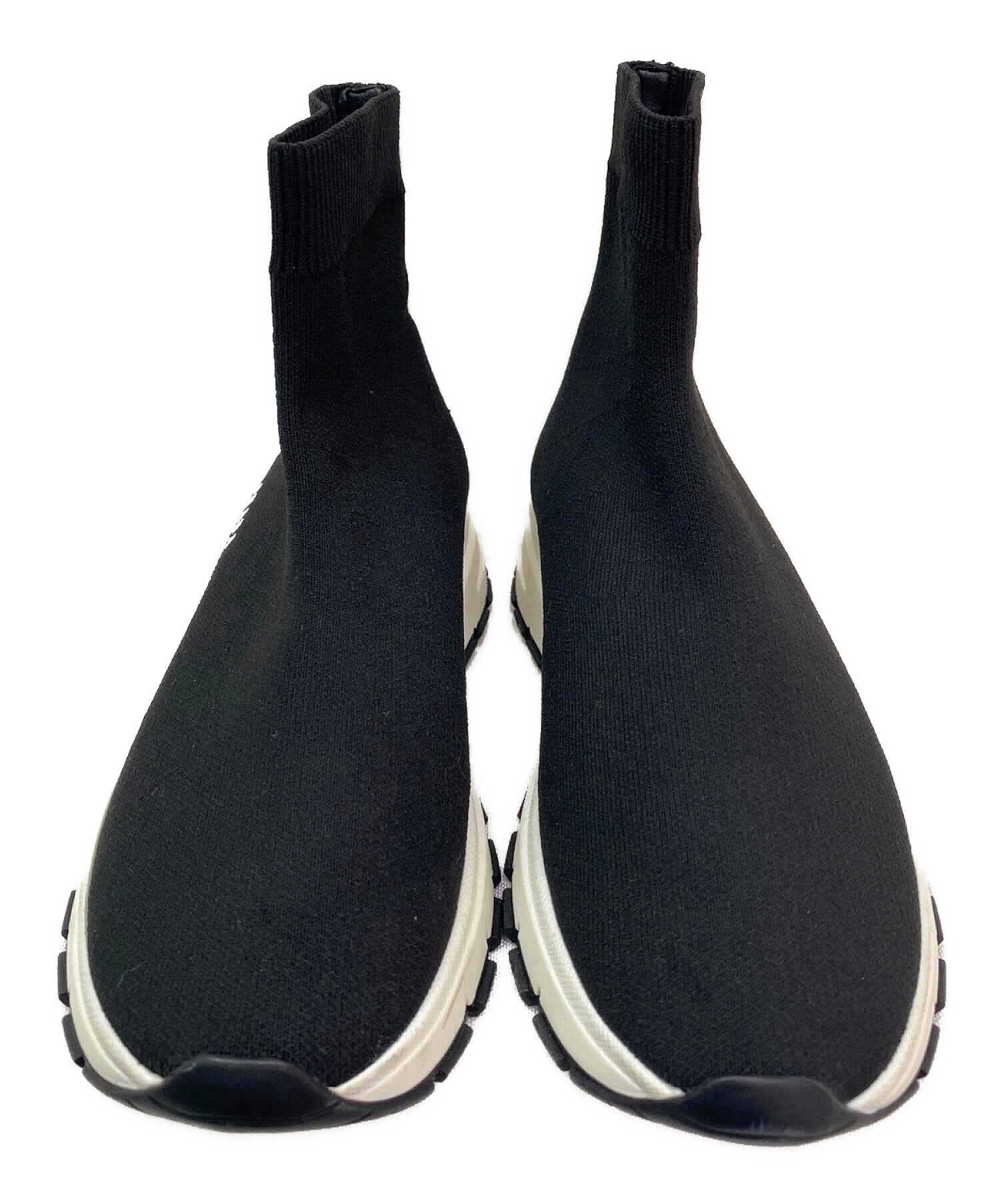 中古・古着通販】PRADA (プラダ) ハイカットソックススニーカー 