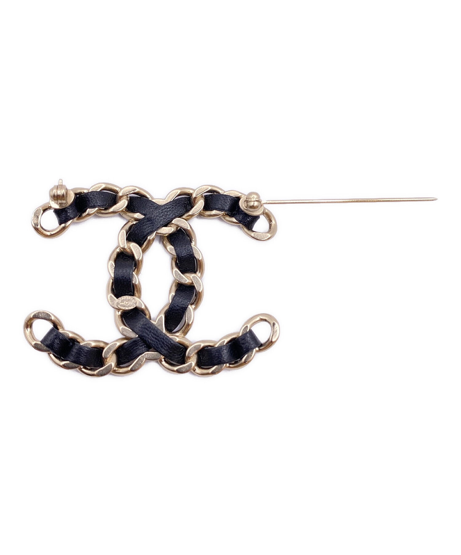 中古・古着通販】CHANEL (シャネル) ココマークチェーンブローチ