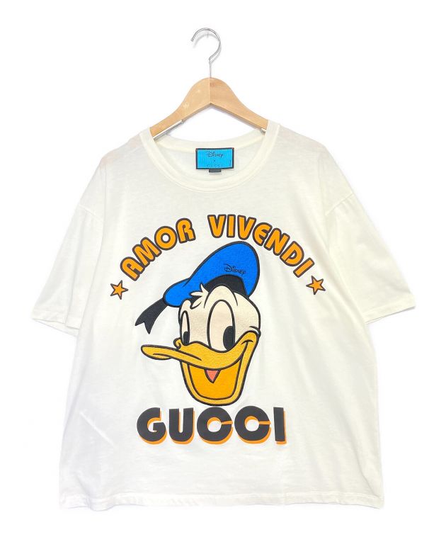 Disney x Gucci ドナルドダック Tシャツ GUCCI - GUCCI × Disney 