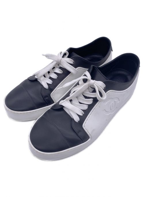 中古・古着通販】CHANEL (シャネル) ココマークロゴスニーカー