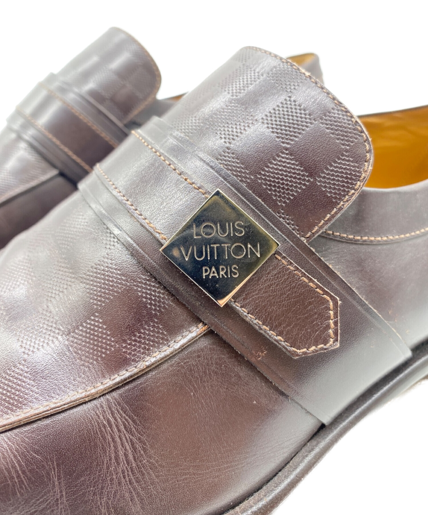 中古・古着通販】LOUIS VUITTON (ルイ ヴィトン) ダミエ柄シングル 