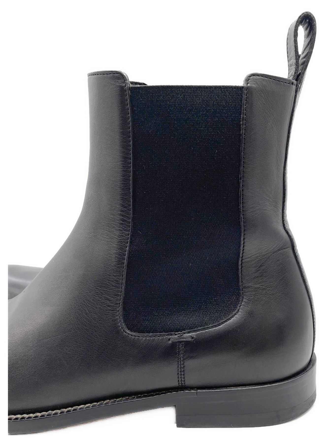 中古・古着通販】GUCCI (グッチ) サイドゴアブーツ ブラック サイズ:8