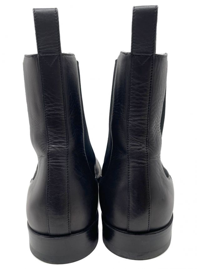 マ*ク様 GUCCI／サイドゴアブーツ カーフレザー黒サイズ6 （25cm相当） 中古・古着通販】GUCCI (グッチ) サイドゴアブーツ ブラック サイズ:8