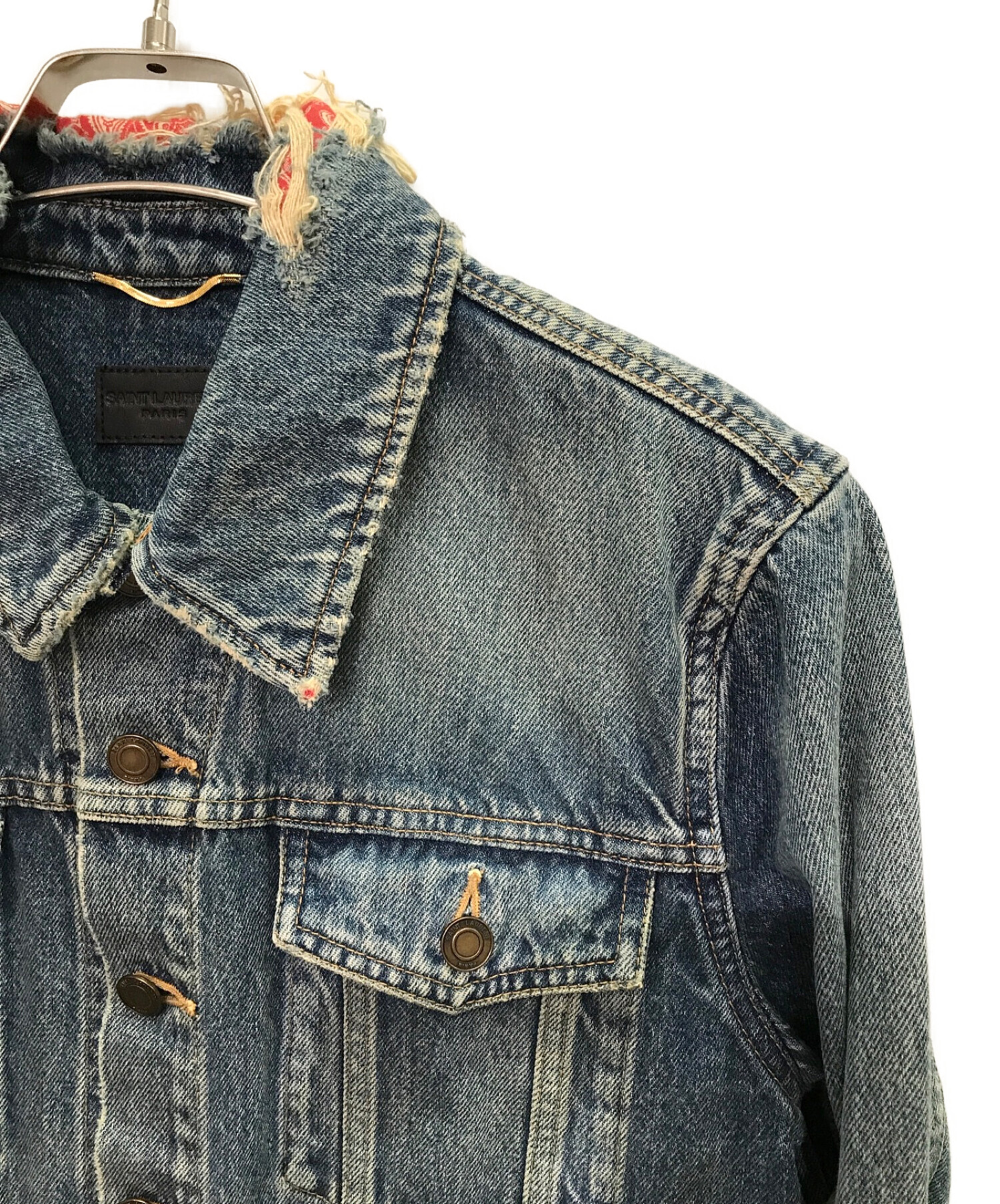 中古・古着通販】Saint Laurent Paris (サンローランパリ) ダメージ