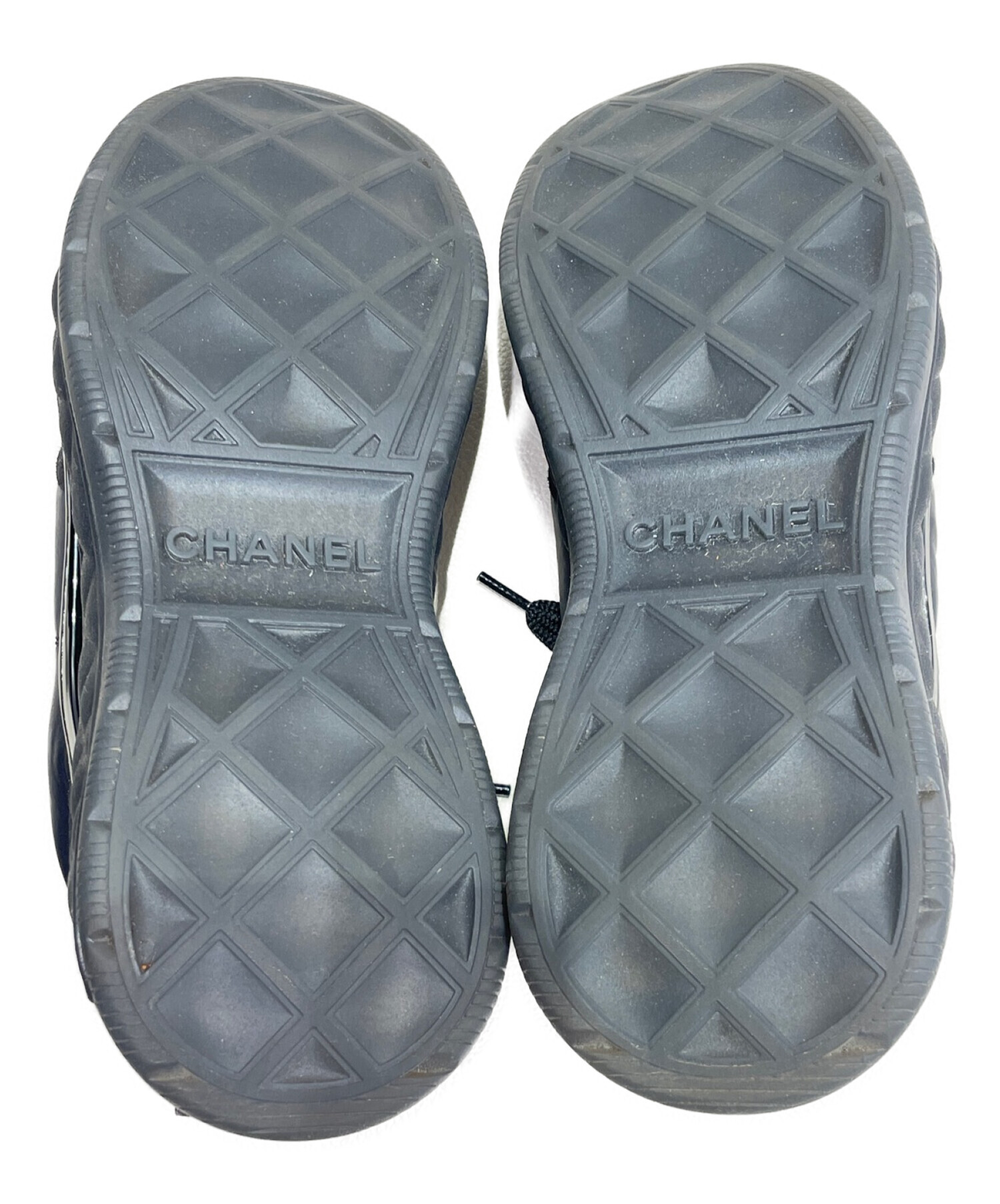 中古・古着通販】CHANEL (シャネル) ナイロンスウェードスニーカー 