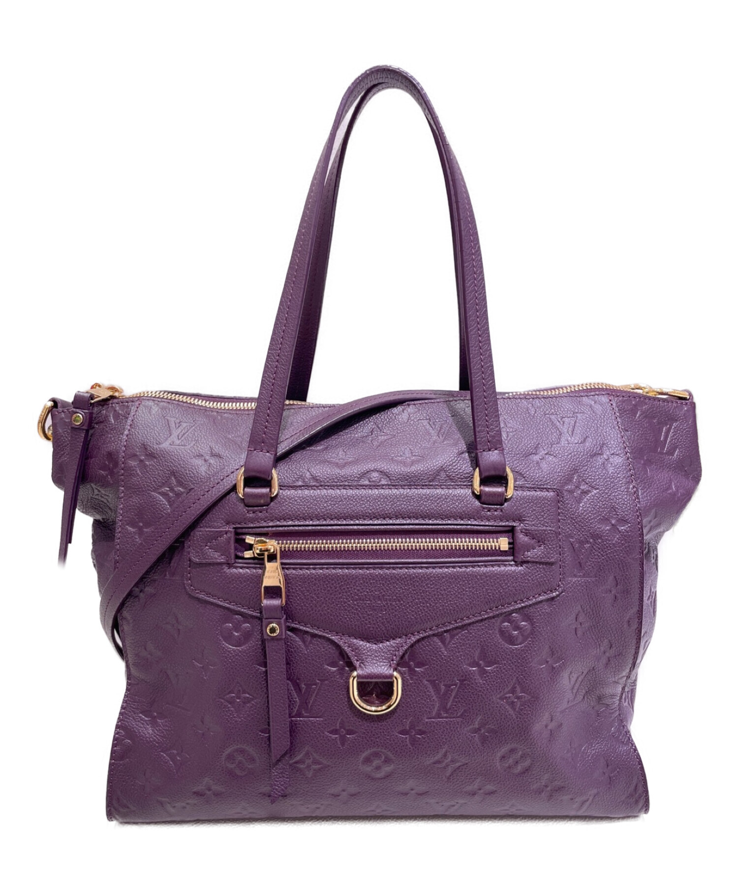 LOUIS VUITTON モノグラム ルミニューズPM ハンドバッグ パープル LOUIS VUITTON モノグラム ルミニューズPM ハンドバッグ パープル