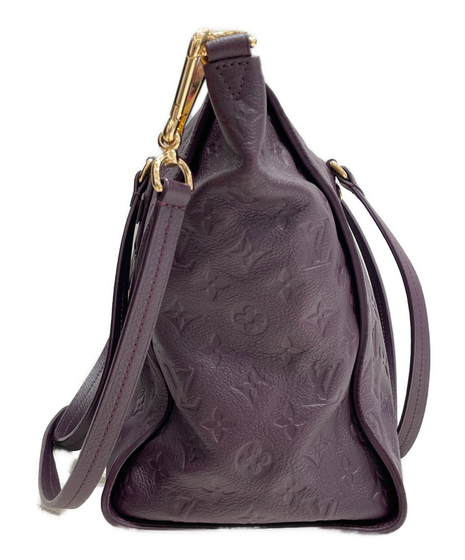 LOUIS VUITTON モノグラム ルミニューズPM ハンドバッグ パープル LOUIS VUITTON モノグラム ルミニューズPM ハンドバッグ パープル