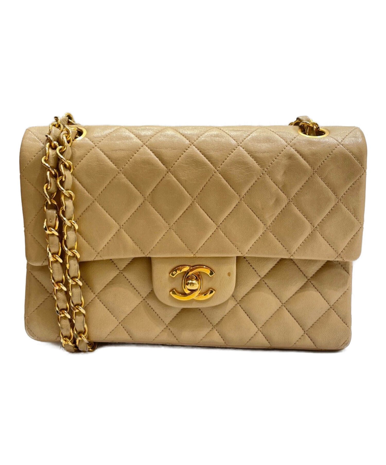 中古・古着通販】CHANEL (シャネル) マトラッセ23 ベージュ サイズ:23