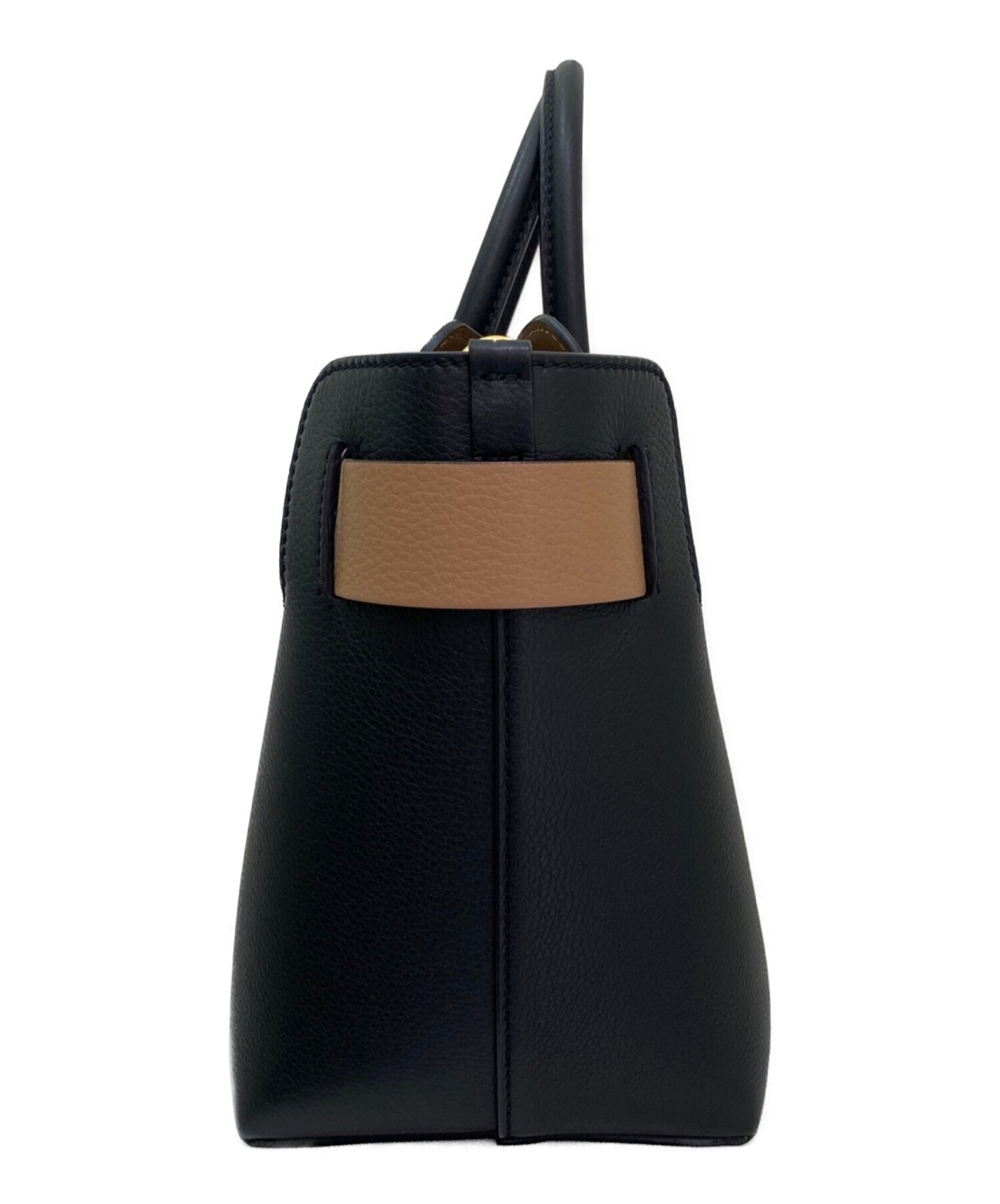 中古・古着通販】BURBERRY (バーバリー) ベルトバッグ ブラック