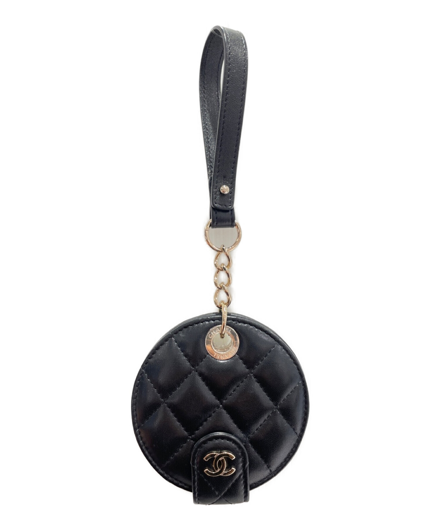中古・古着通販】CHANEL (シャネル) ネームタグ ブラック｜ブランド 