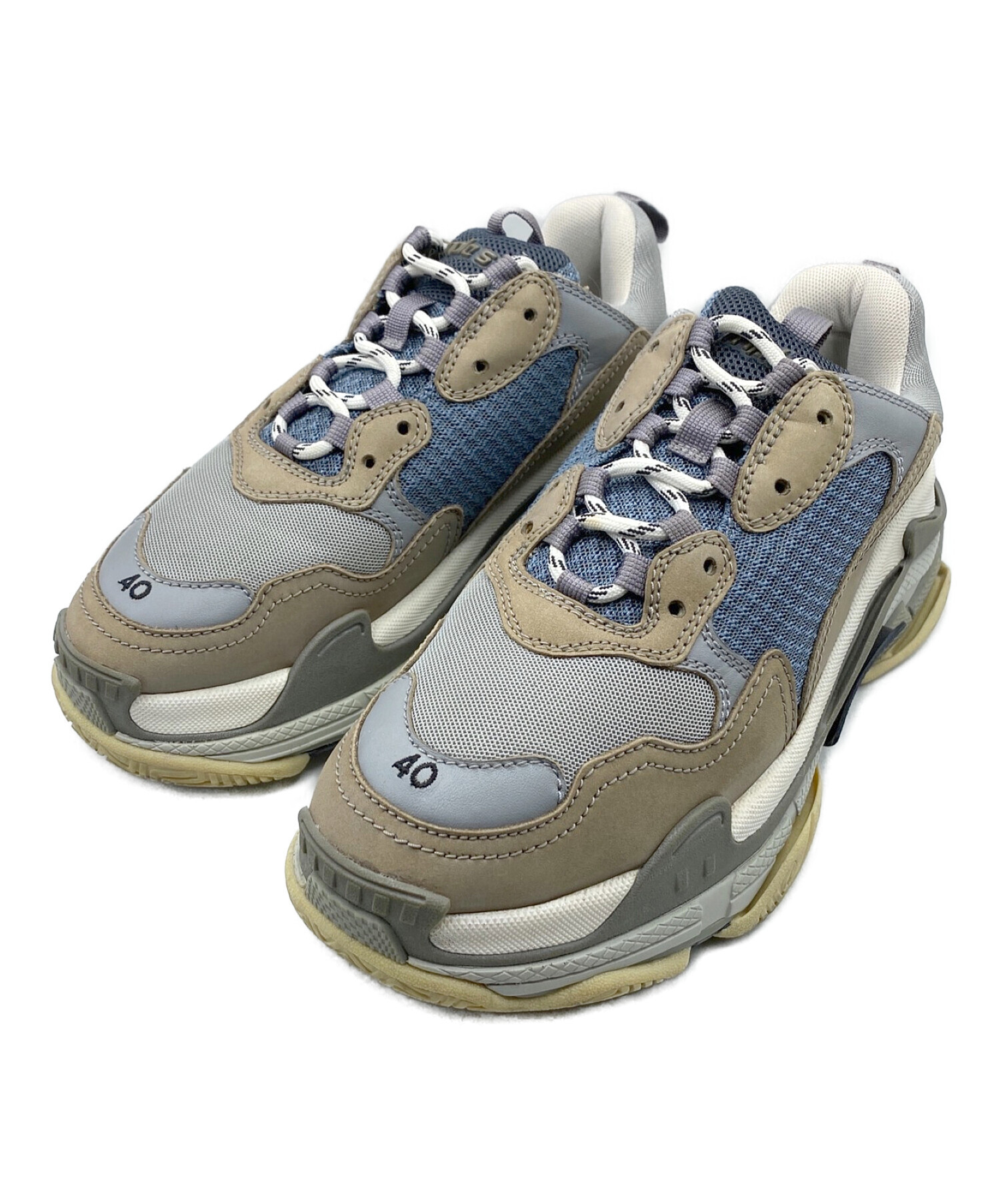 中古・古着通販】BALENCIAGA (バレンシアガ) TRIPLE S TRAINERS サイズ 