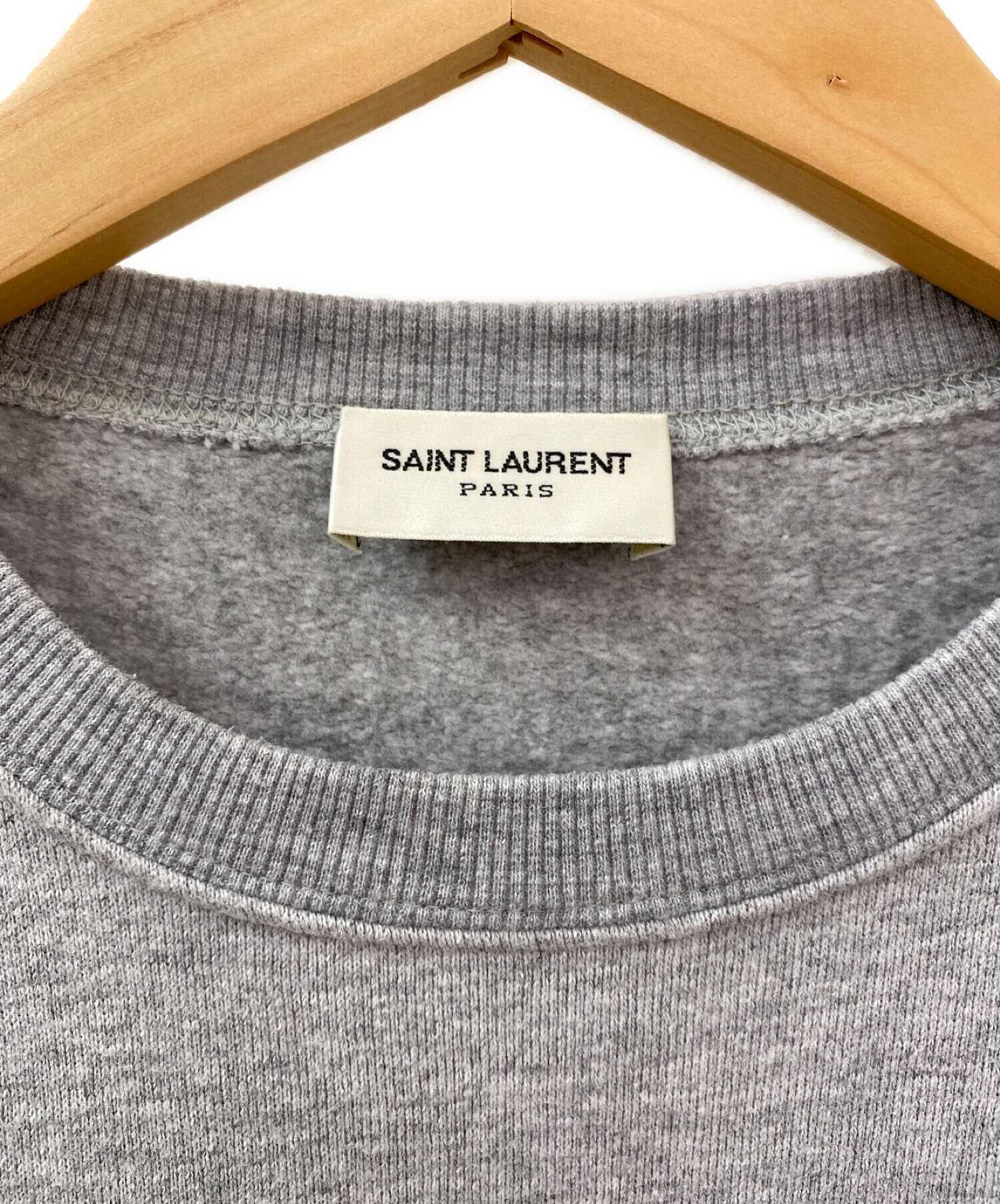 SAINT LAURENT グレー スウェット S