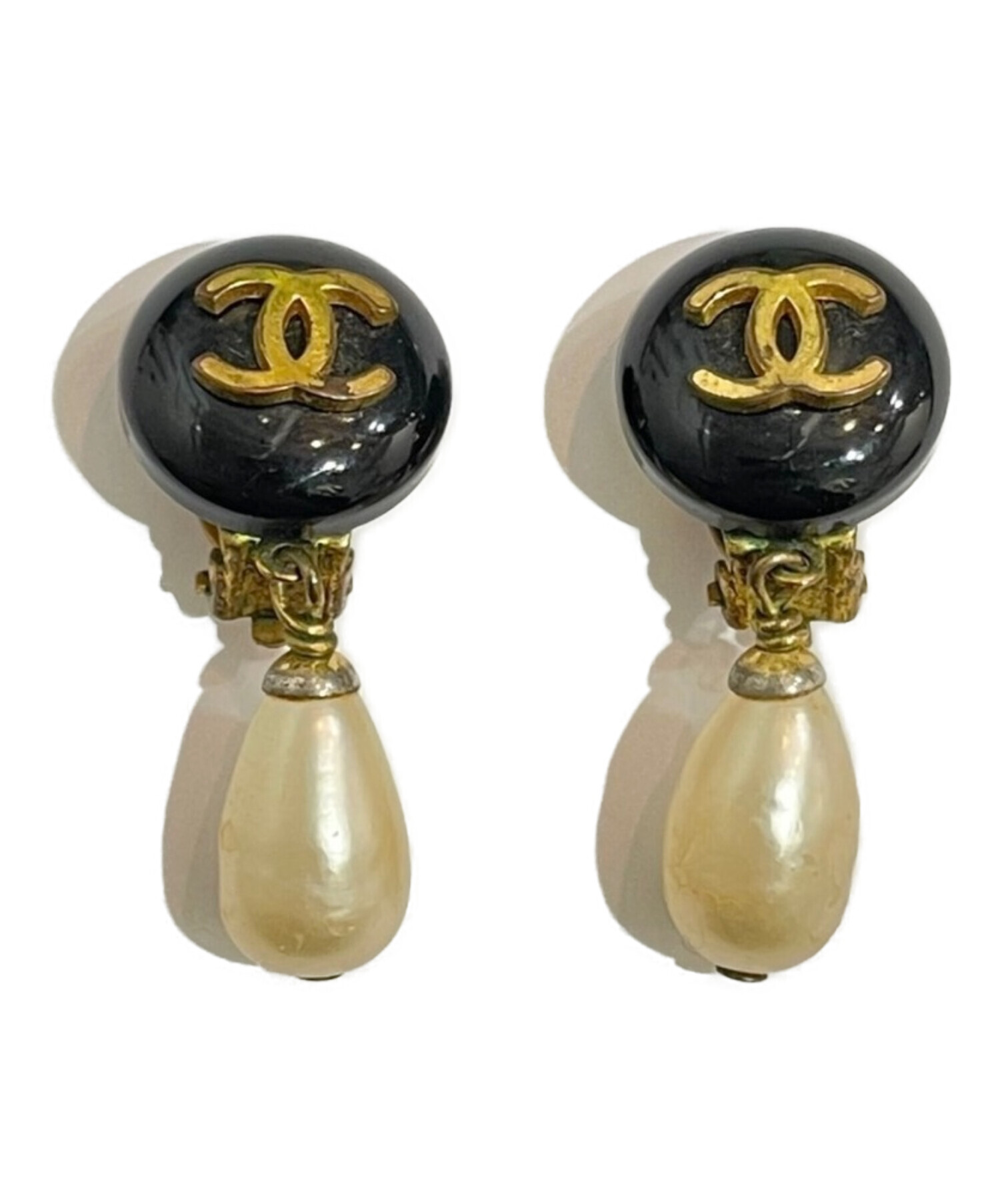 中古・古着通販】CHANEL (シャネル) ココマークスイングパール