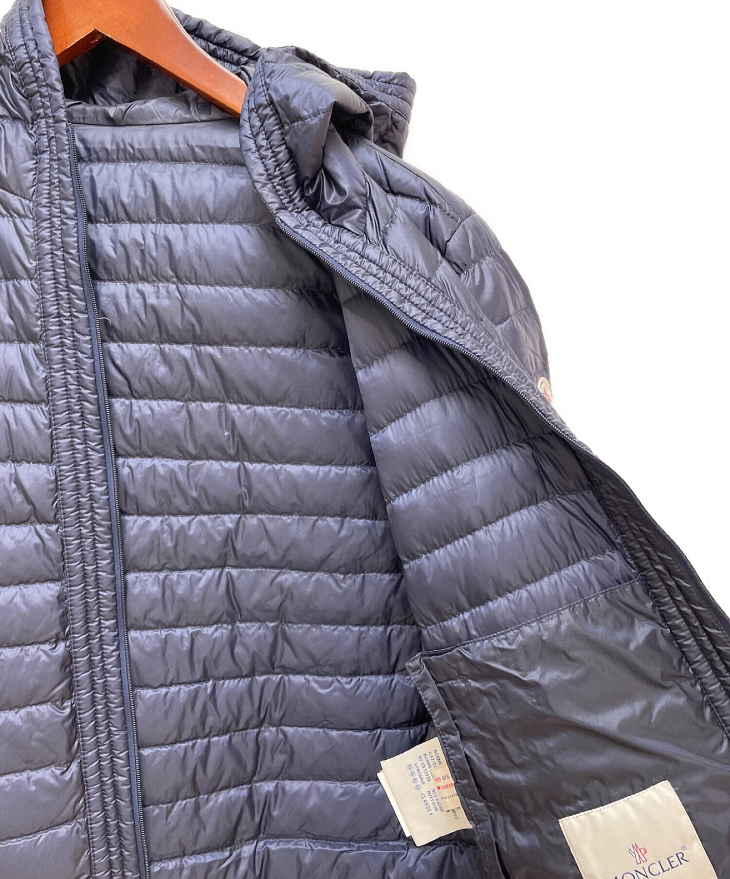 中古・古着通販】MONCLER (モンクレール) CELESTIN ネイビー サイズ:1 