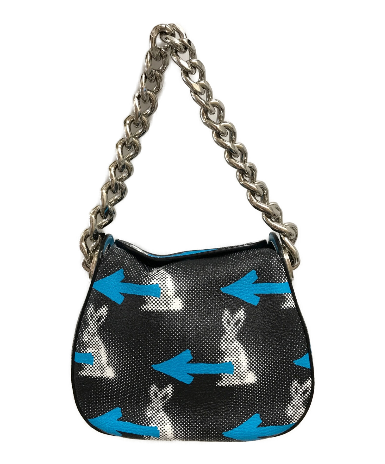 中古・古着通販】PRADA (プラダ) ラビットアローチェーンバッグ 