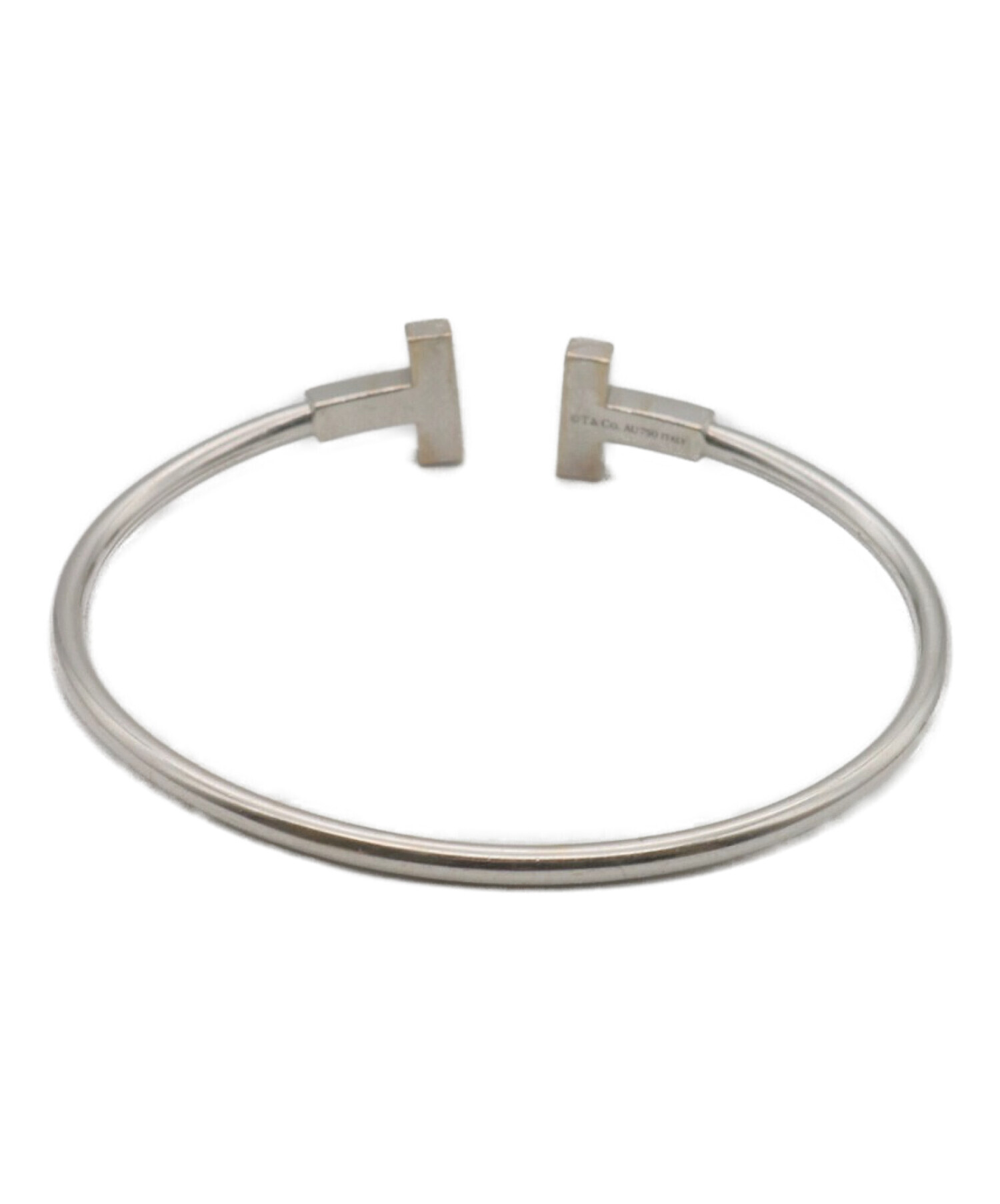 中古・古着通販】TIFFANY & Co. (ティファニー) Tワイヤーブレスレット