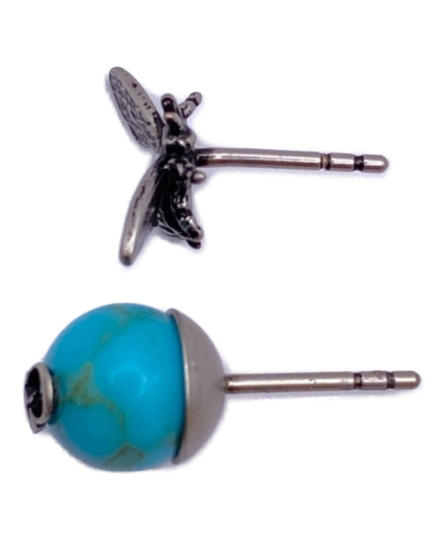 Dior ターコイズ トライバルピアス 中古・古着通販】Christian Dior (クリスチャン ディオール