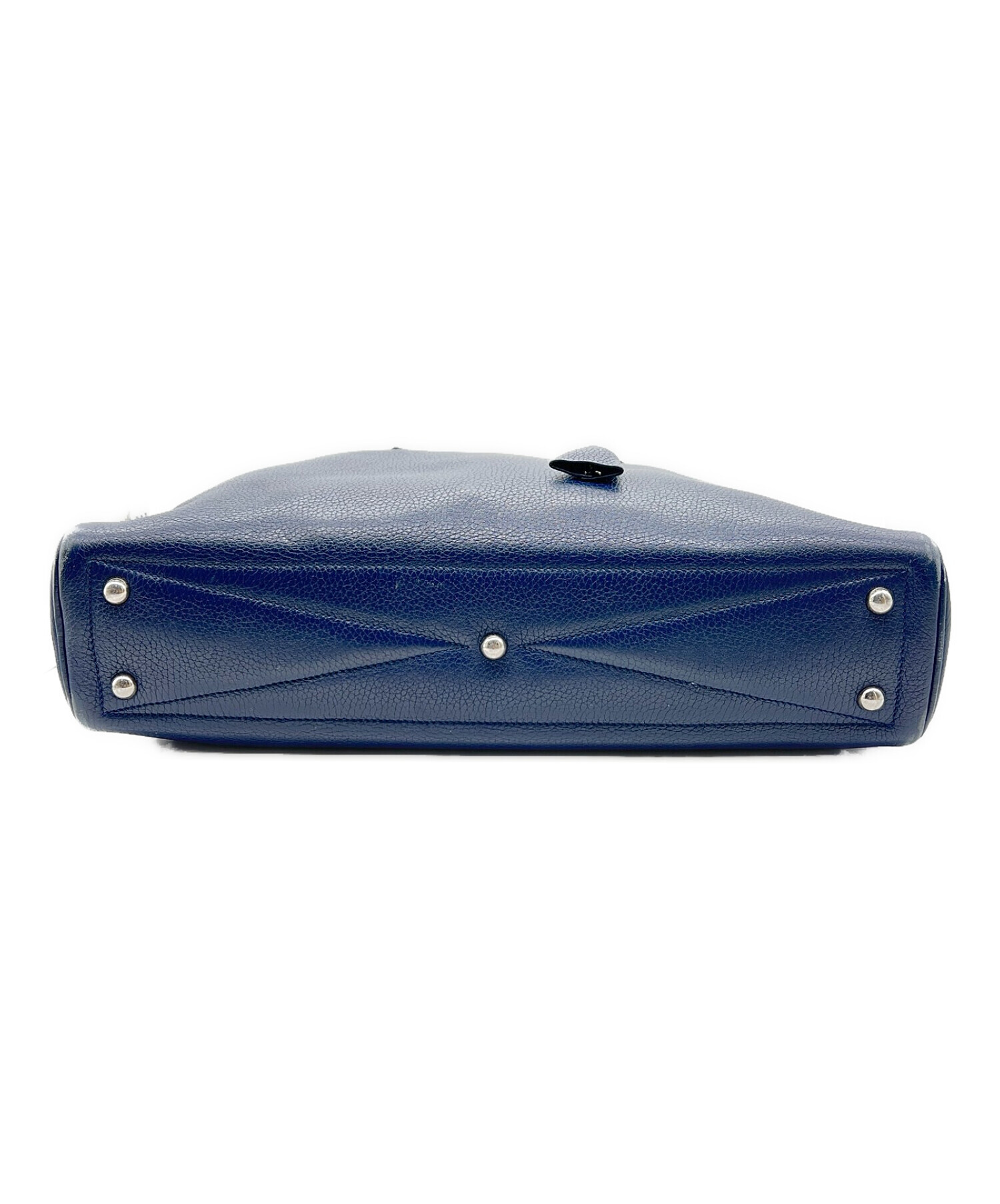 中古・古着通販】HERMES (エルメス) ヴィクトリア40 ネイビー サイズ