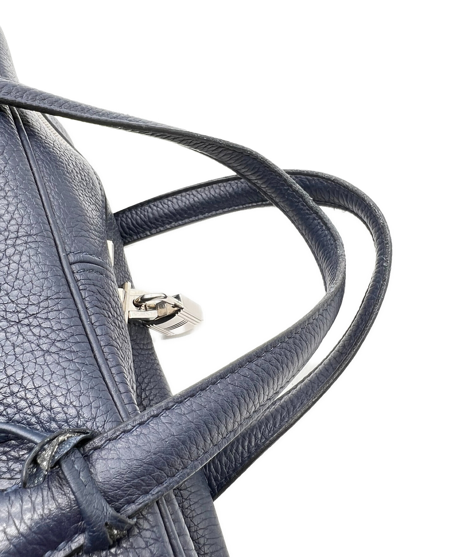 中古・古着通販】HERMES (エルメス) ヴィクトリア40 ネイビー サイズ 