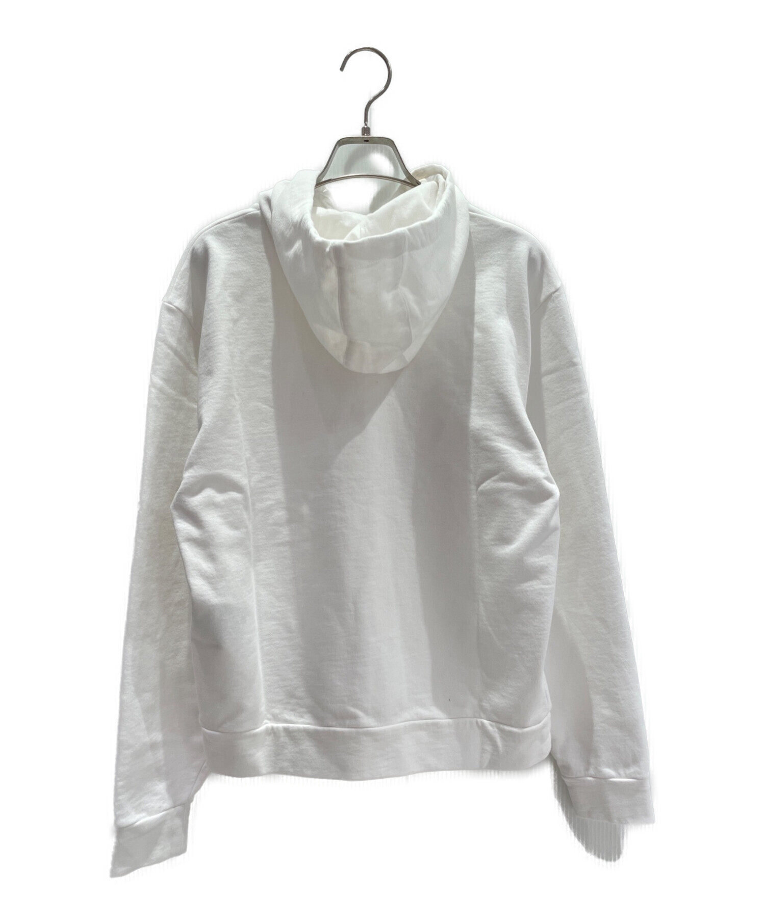 中古・古着通販】PRADA (プラダ) ロゴパーカー ホワイト サイズ:xs