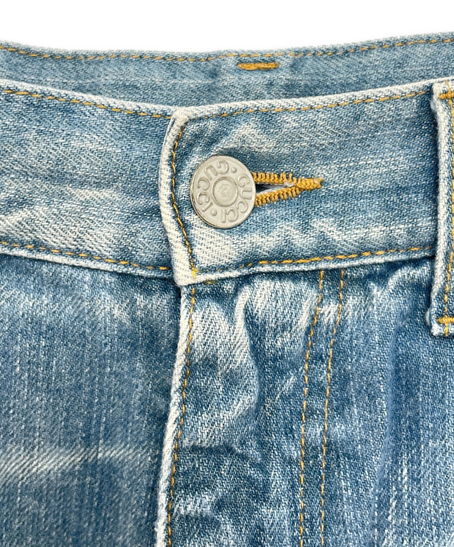 中古・古着通販】GUCCI (グッチ) ワイドデニムパンツ サイズ:XL