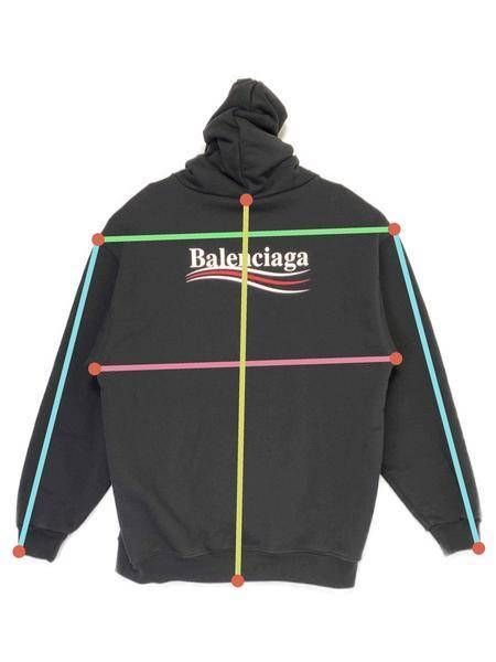 トップス BALENCIAGA Political Campaign Hoodie 中古・古着通販】BALENCIAGA (バレンシアガ) POLITICAL CAMPAIGN