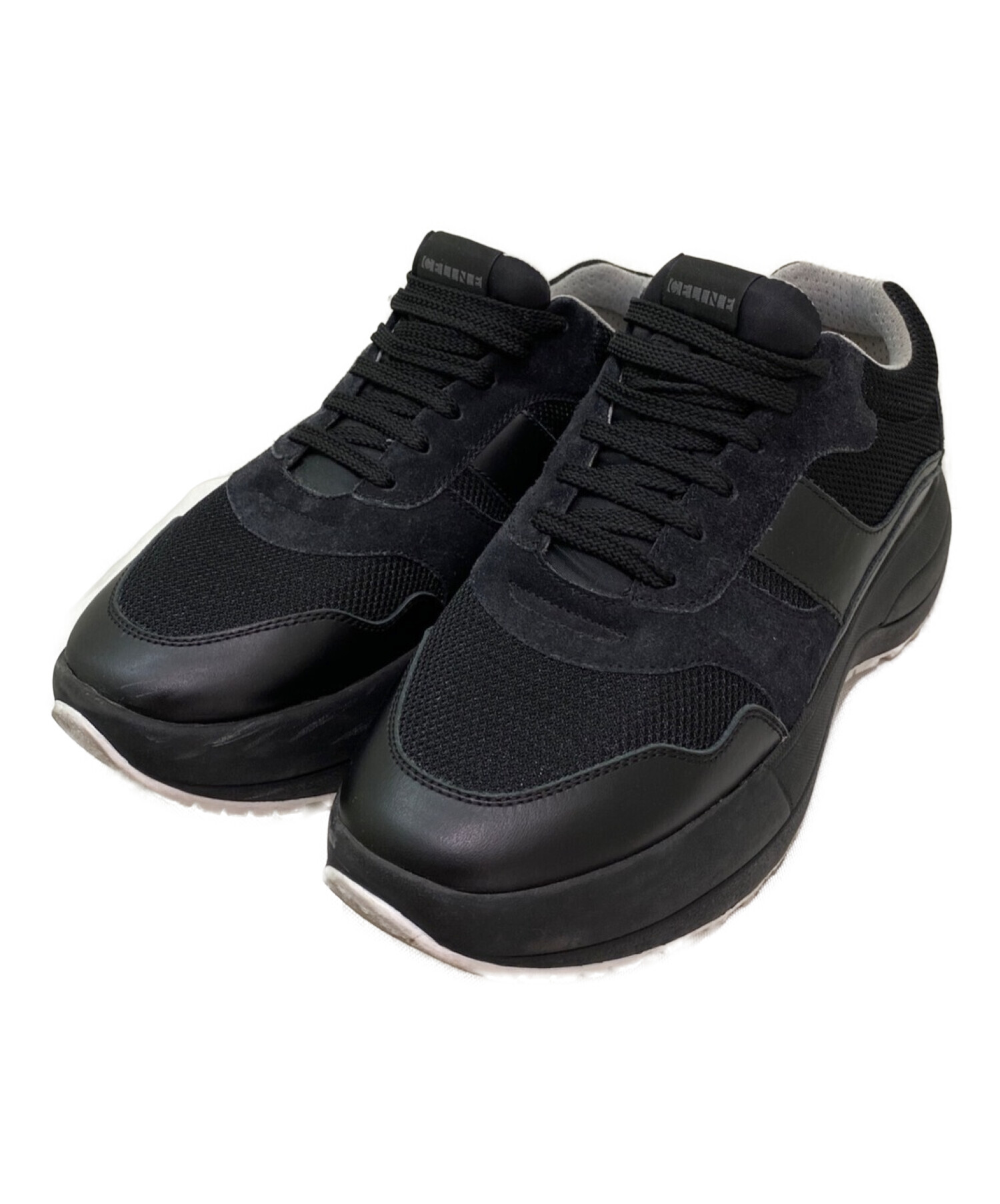 中古・古着通販】CELINE (セリーヌ) デリバリースニーカー ブラック 