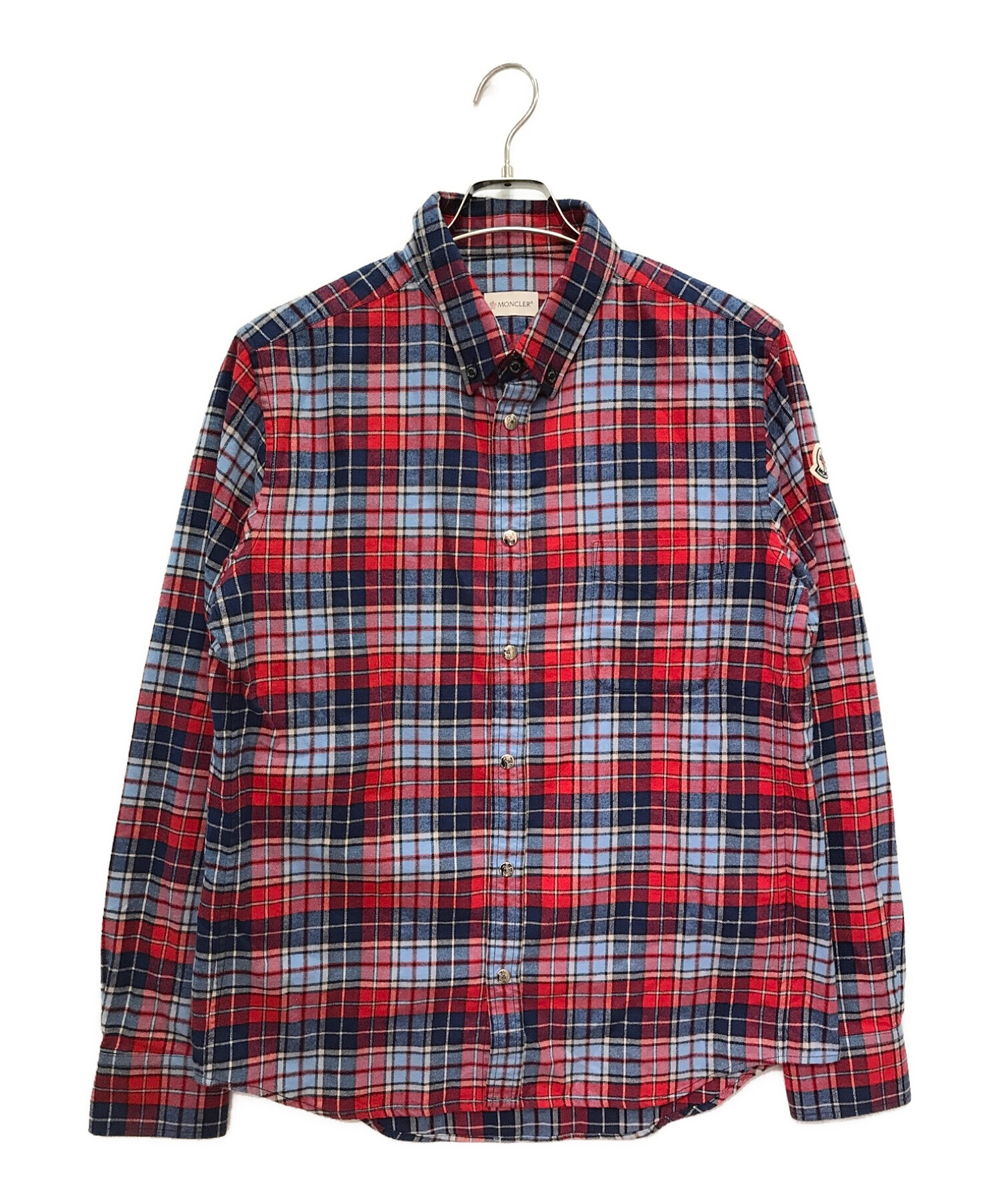 中古・古着通販】MONCLER (モンクレール) フランネルコットンチェック 