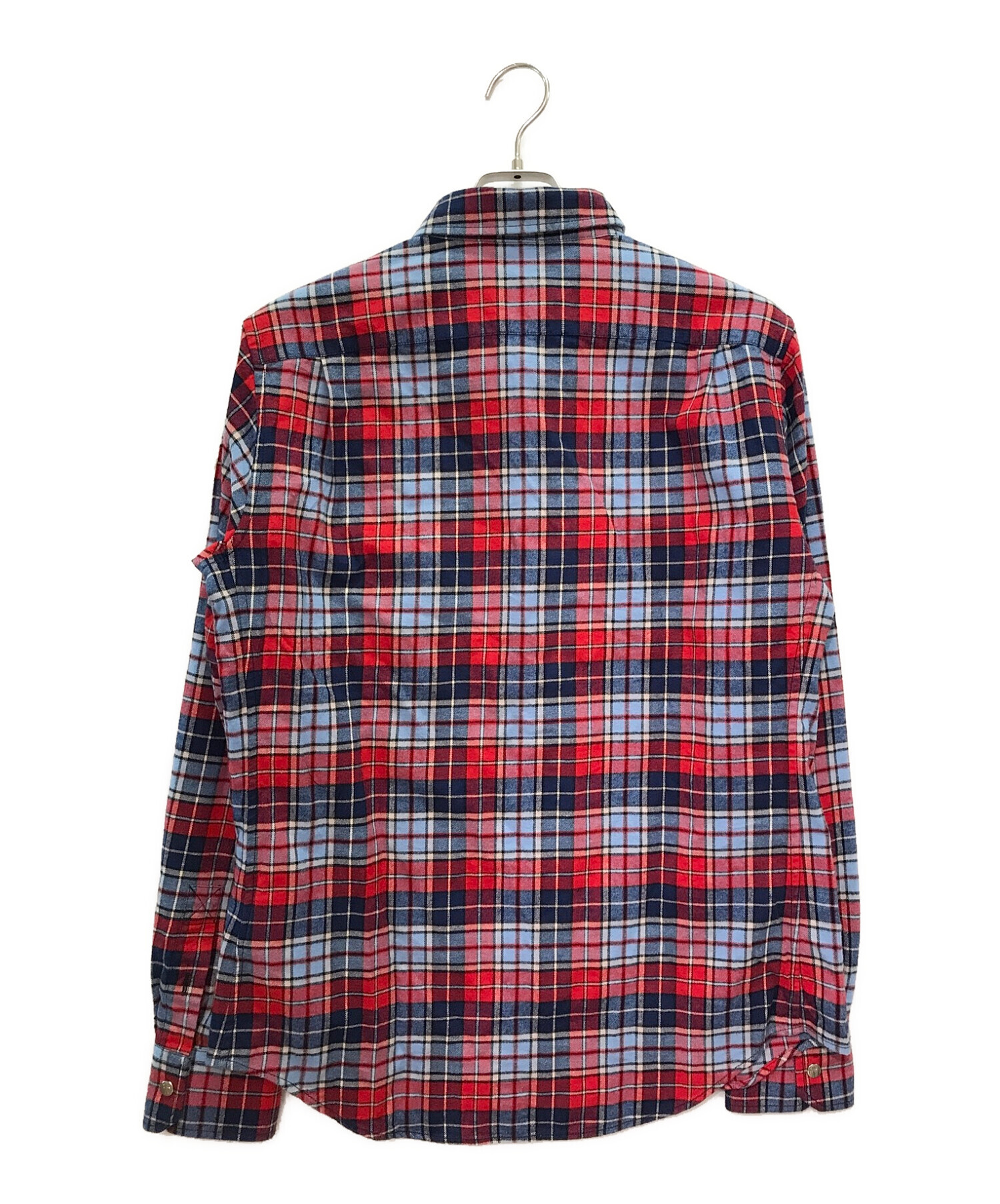 中古・古着通販】MONCLER (モンクレール) フランネルコットンチェック 