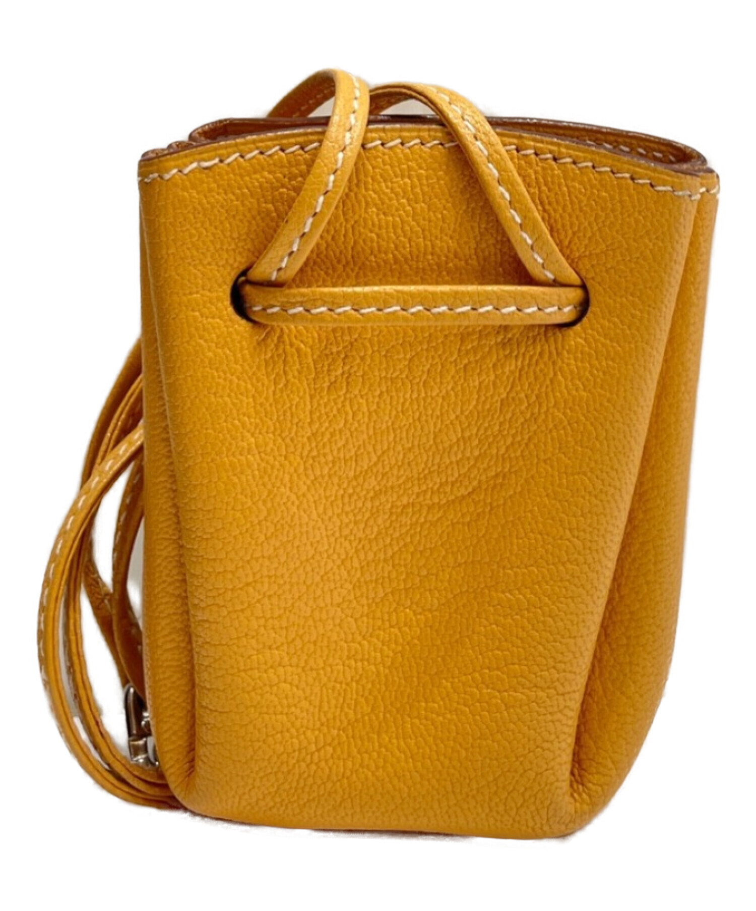 中古・古着通販】HERMES (エルメス) ヴェスパポーチ ベージュ 